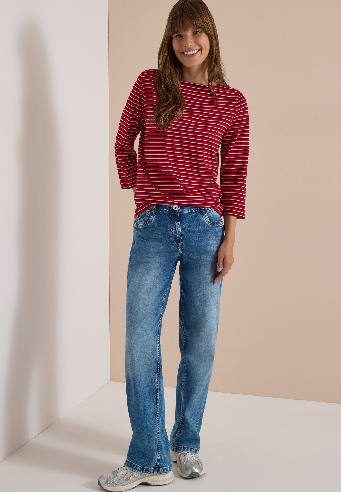 Cecil Damen T-Shirts  Red Wine