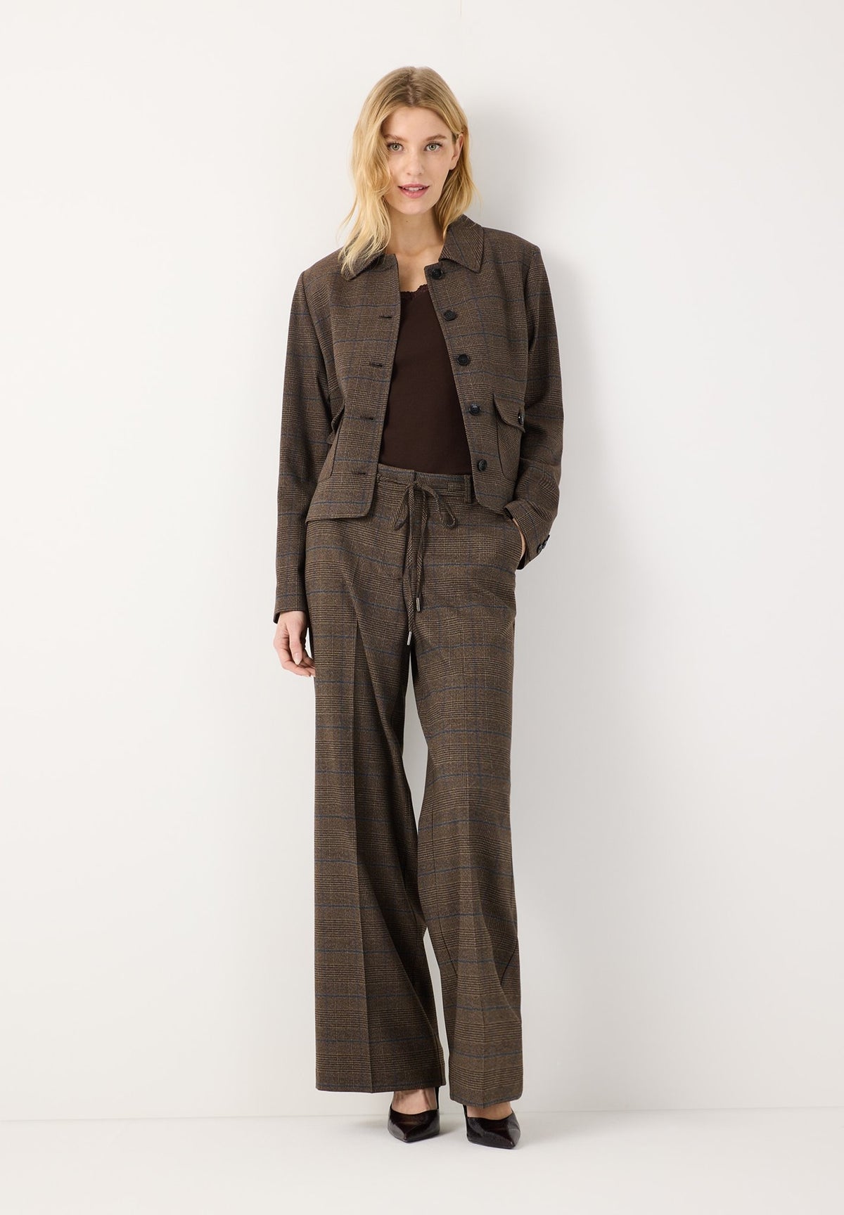 More & More Damen Blazer  Melange Ch
