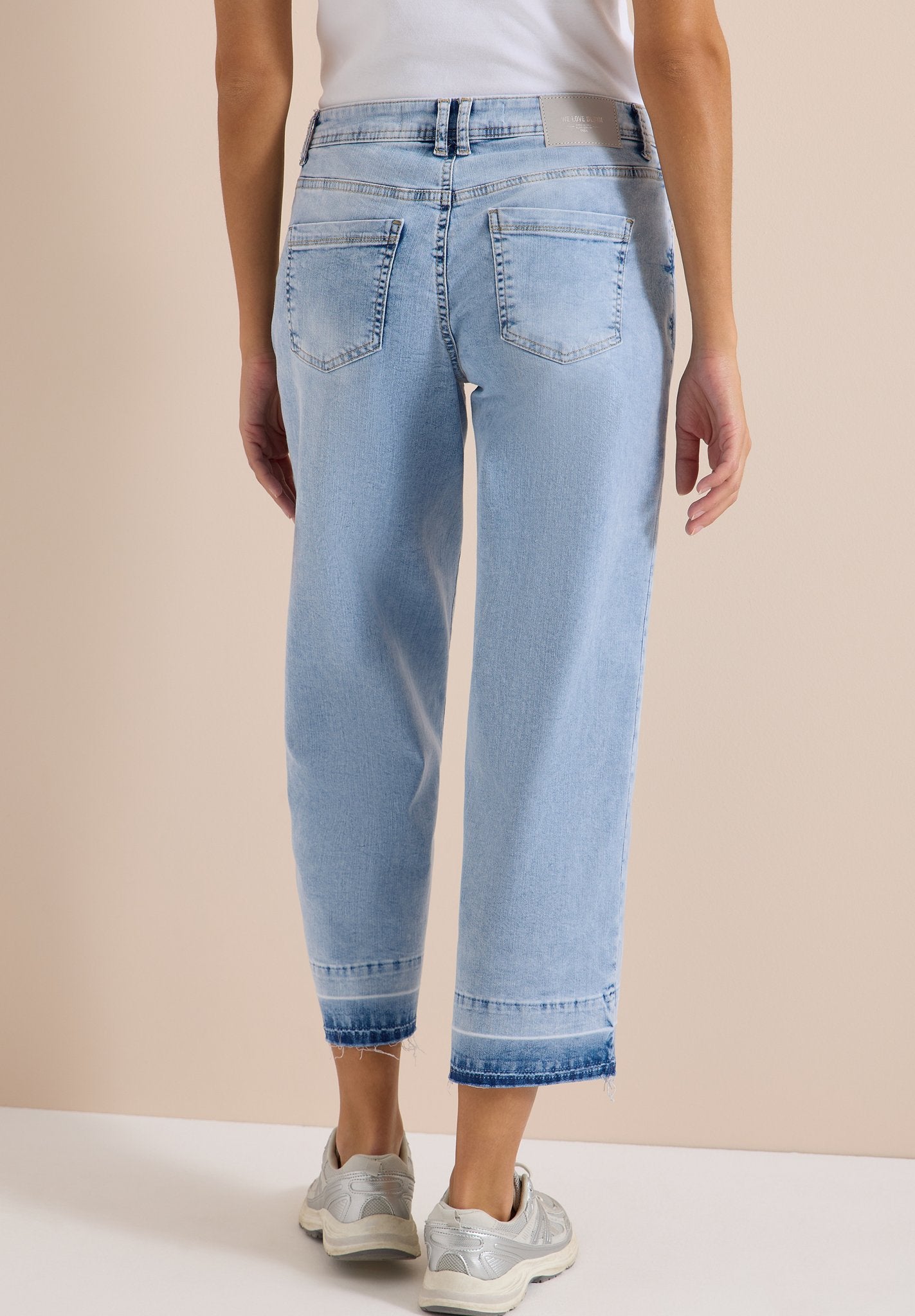 Cecil Damen Hosen  Light Blu