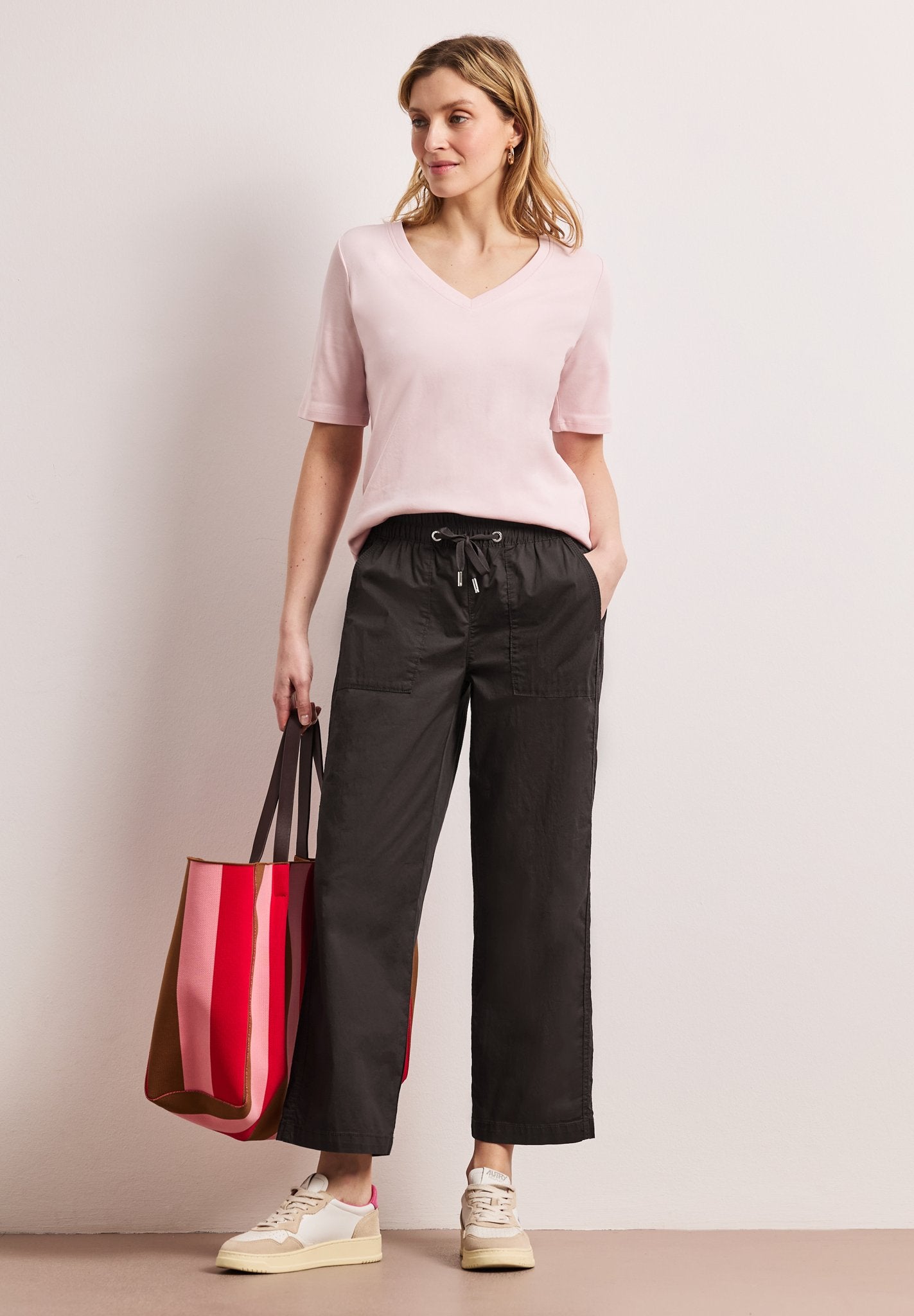 Street One Damen Hosen Deep Eart