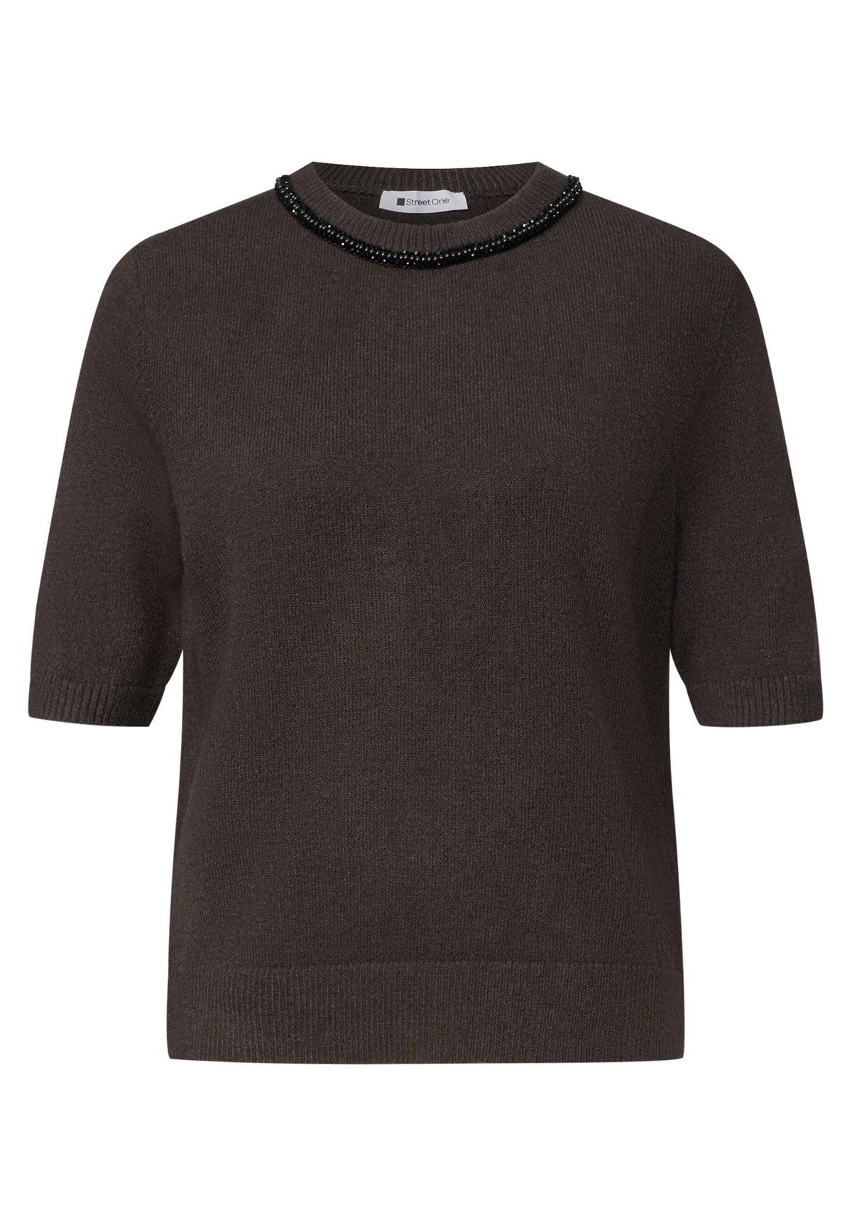 Street One Damen Pullover  Black Cof