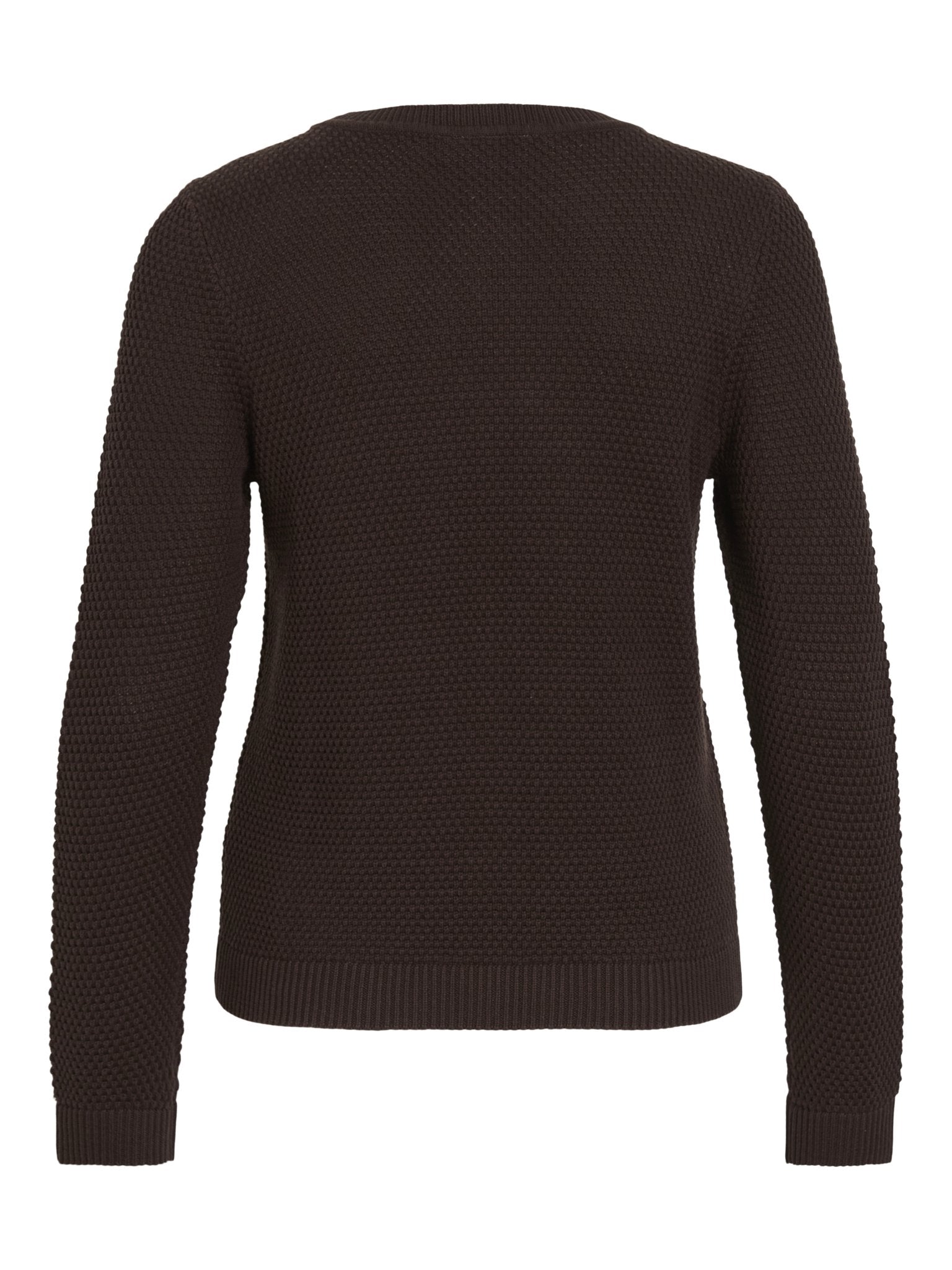 Vila Damen Pullover Coffee Bean