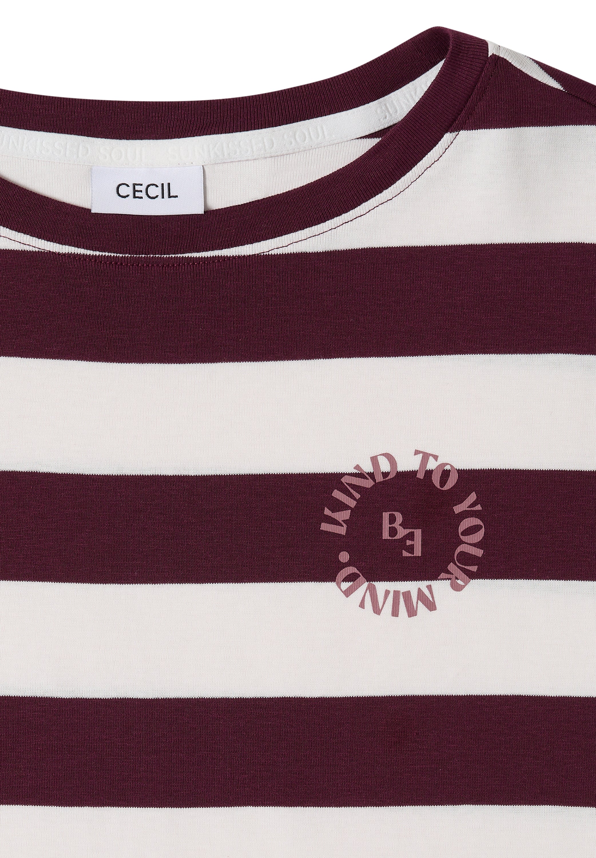 Cecil Damen T-Shirts  Sweet Gra