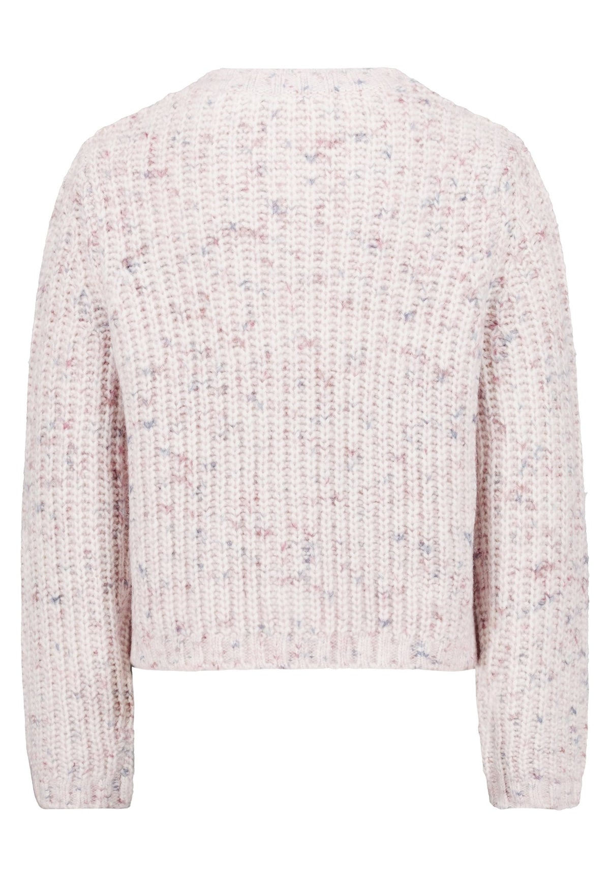 Betty & Co Damen Strickjacken Cream/Dark Red