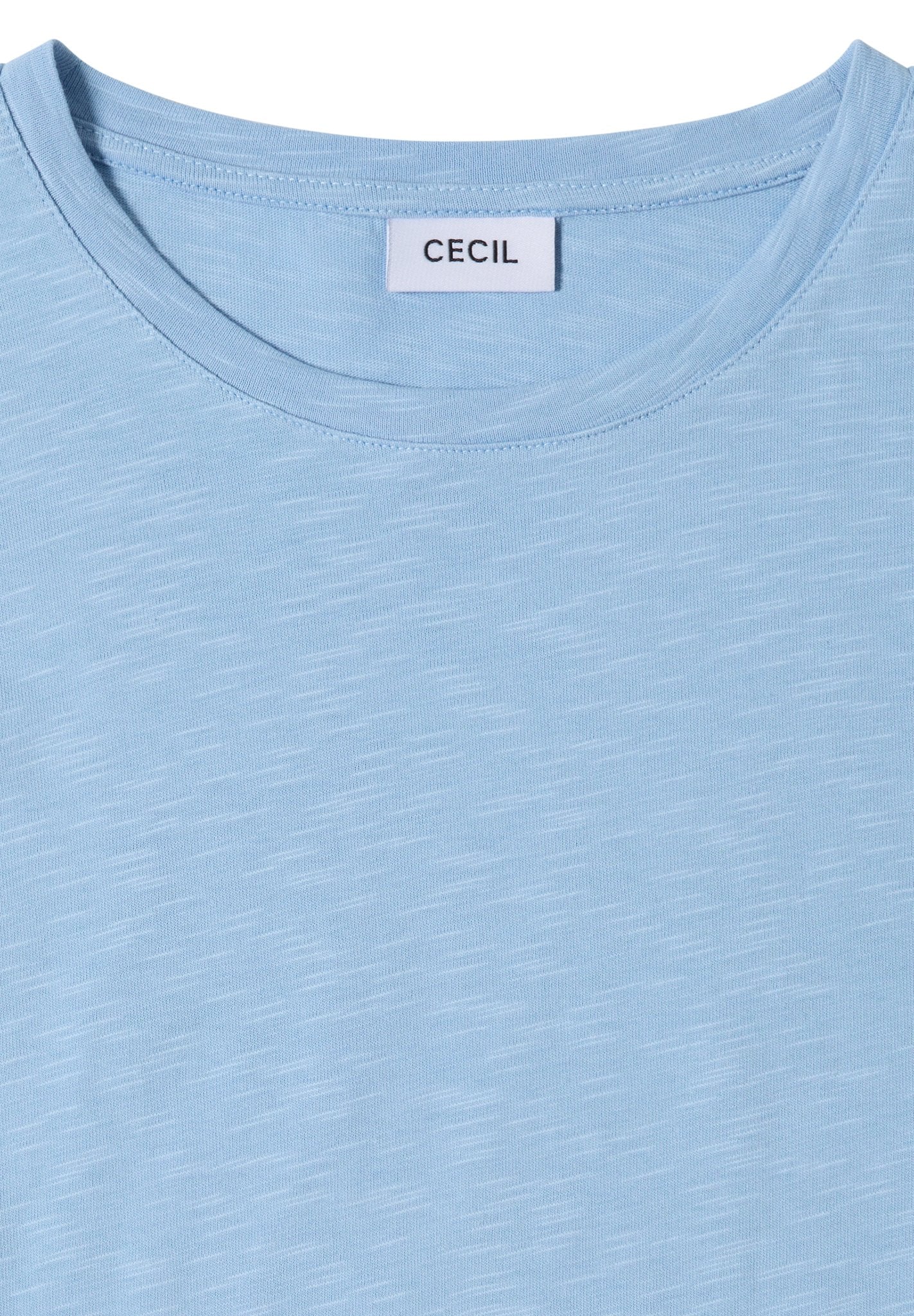 Cecil Damen T-Shirts  Easy Blue