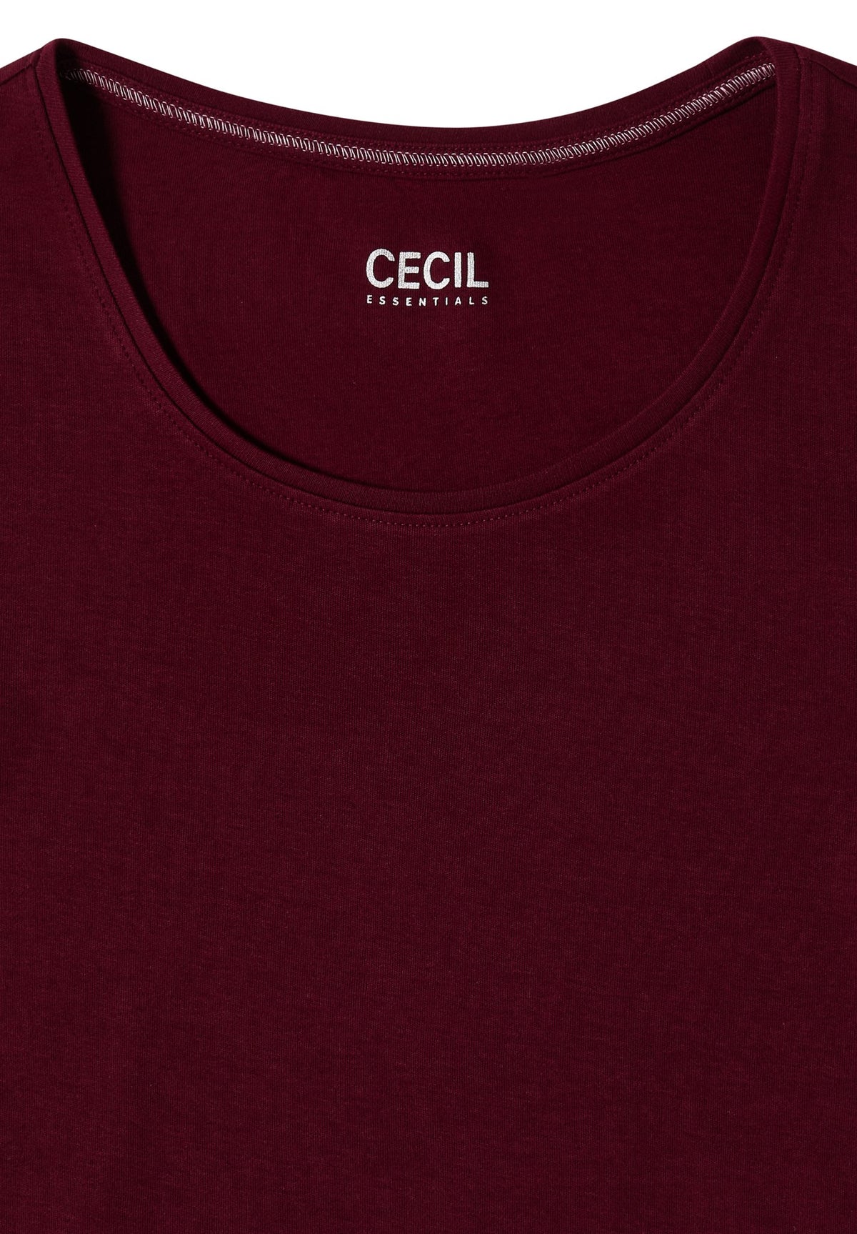 Cecil Damen T-Shirts Red Wine