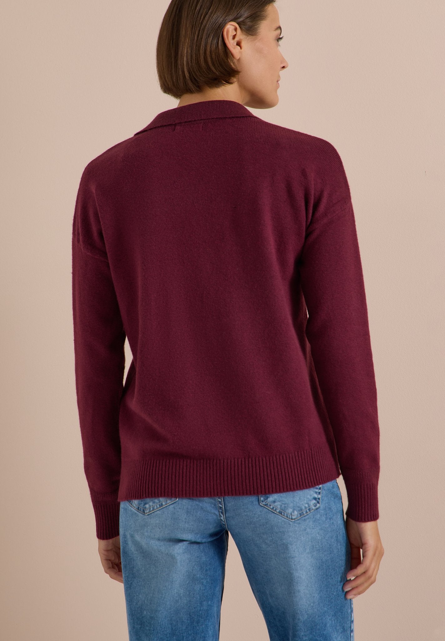 Cecil Damen Pullover  Red Wine