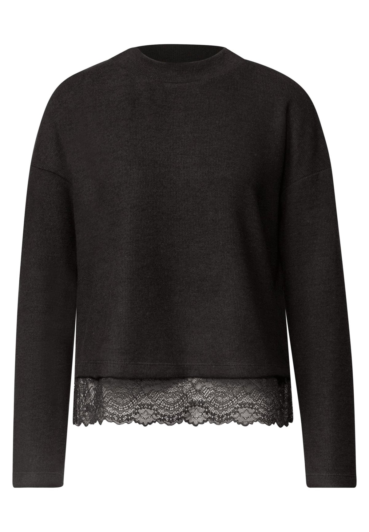 Street One Damen T-Shirts  Black Cof