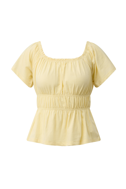 QS by S.Oliver Damen T-Shirts Yellow