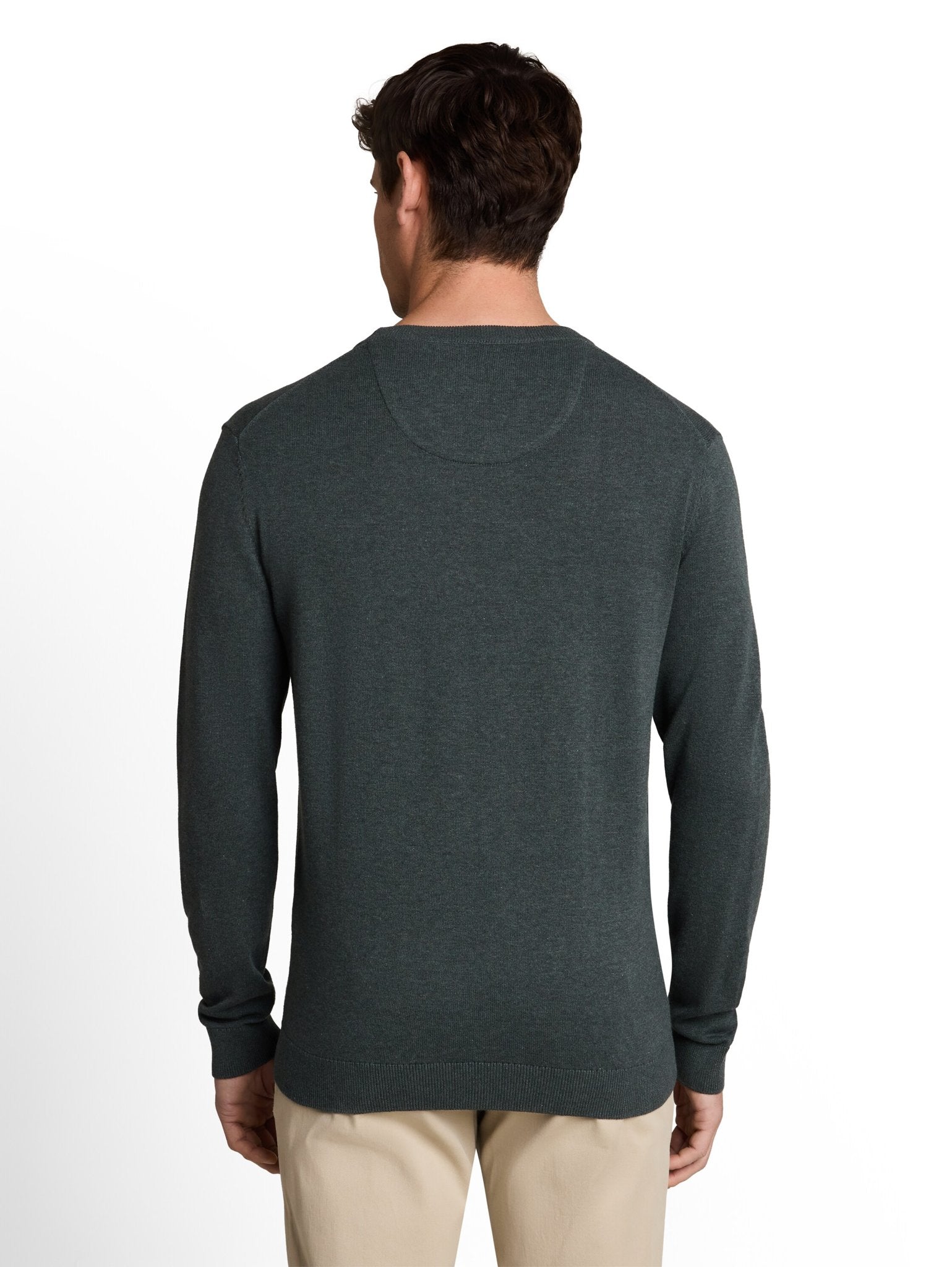Tom Tailor Herren Pullover Darkest Olive M