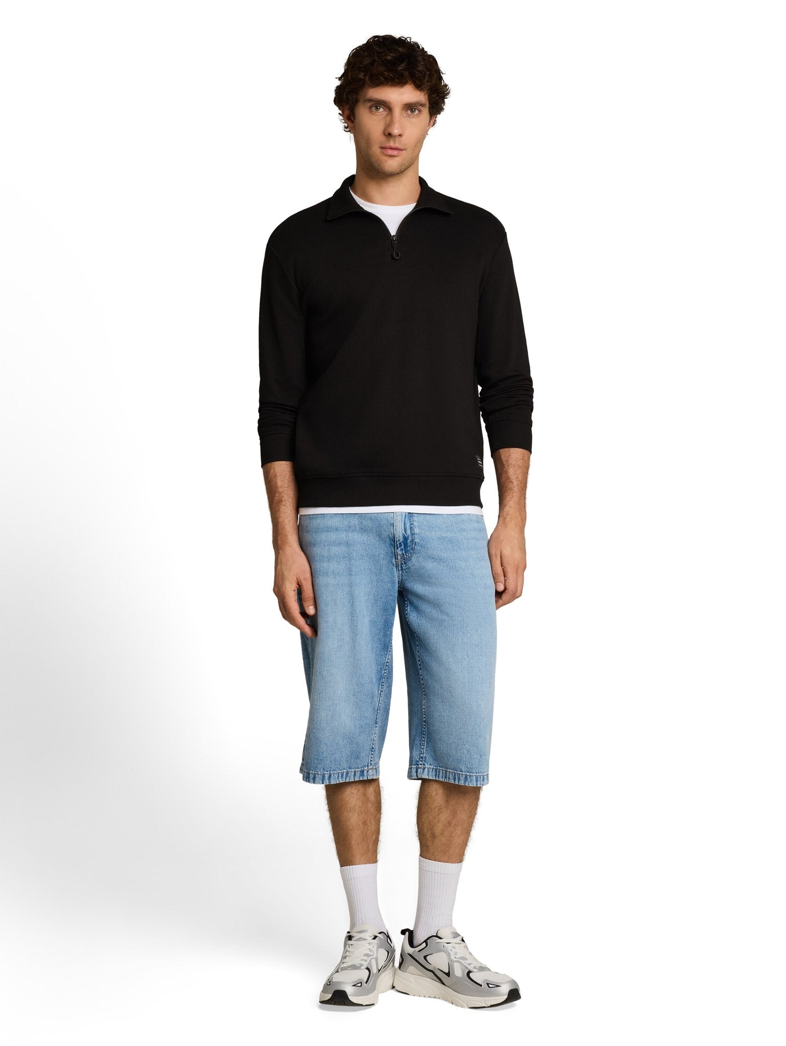 Tom Tailor denim Herren Sweatshirts Black