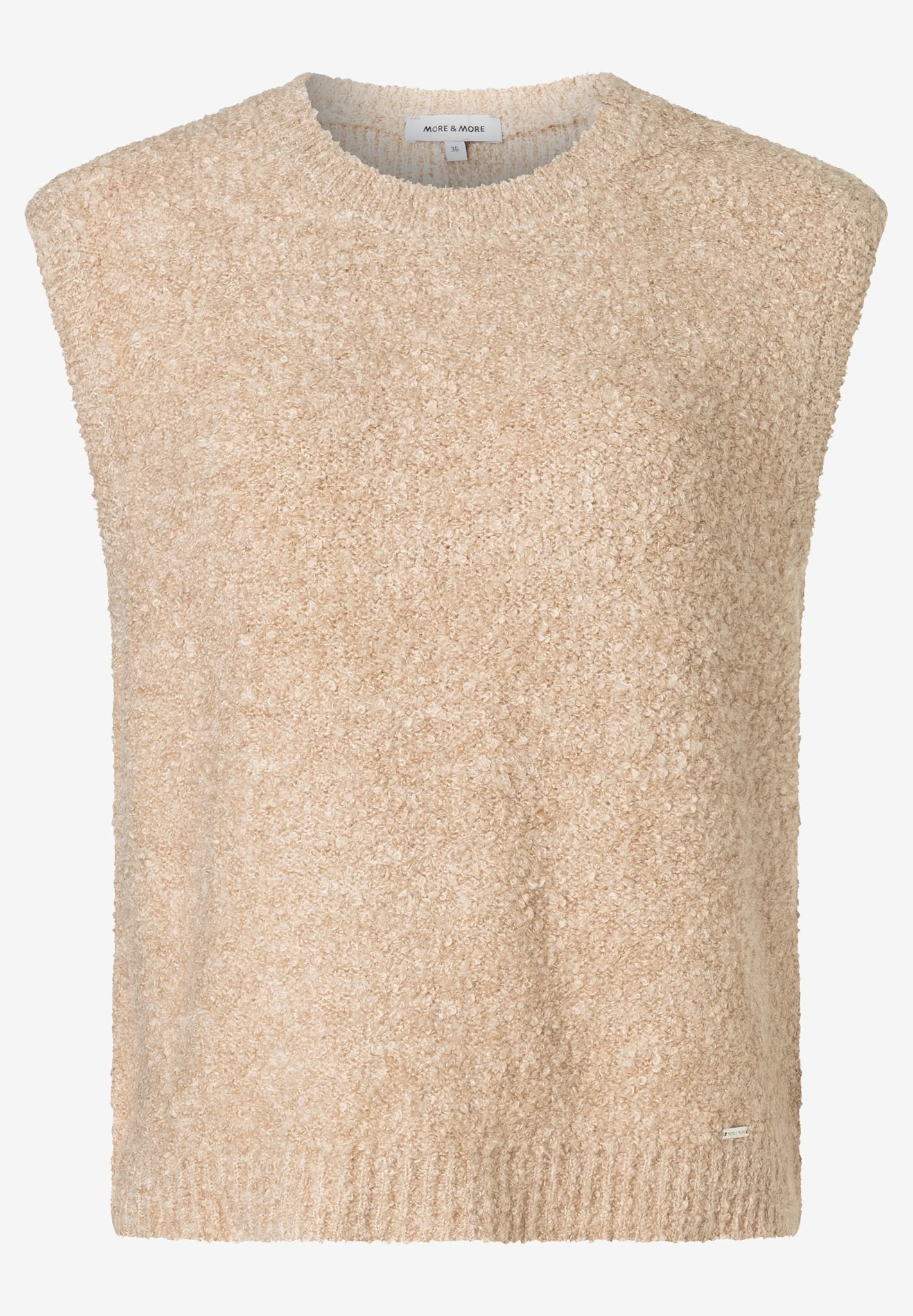 More & More Damen Pullover  Almond Mel