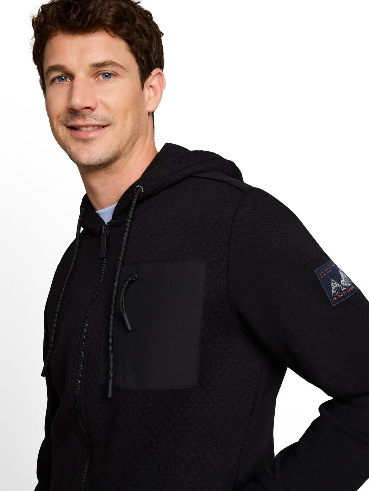 Tom Tailor Herren Sweatshirts Black