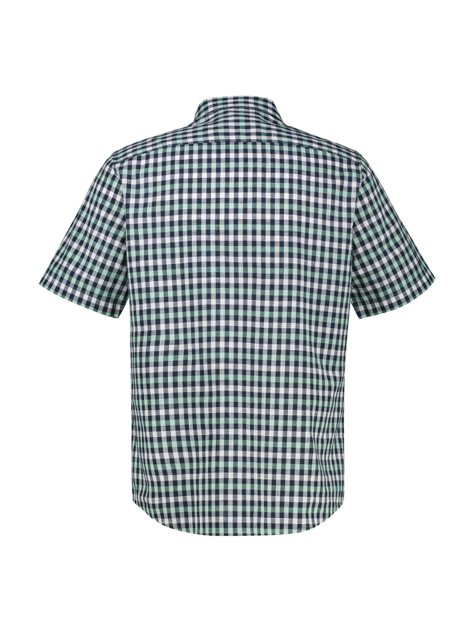 Lerros Herren Hemden kurz Mint Water