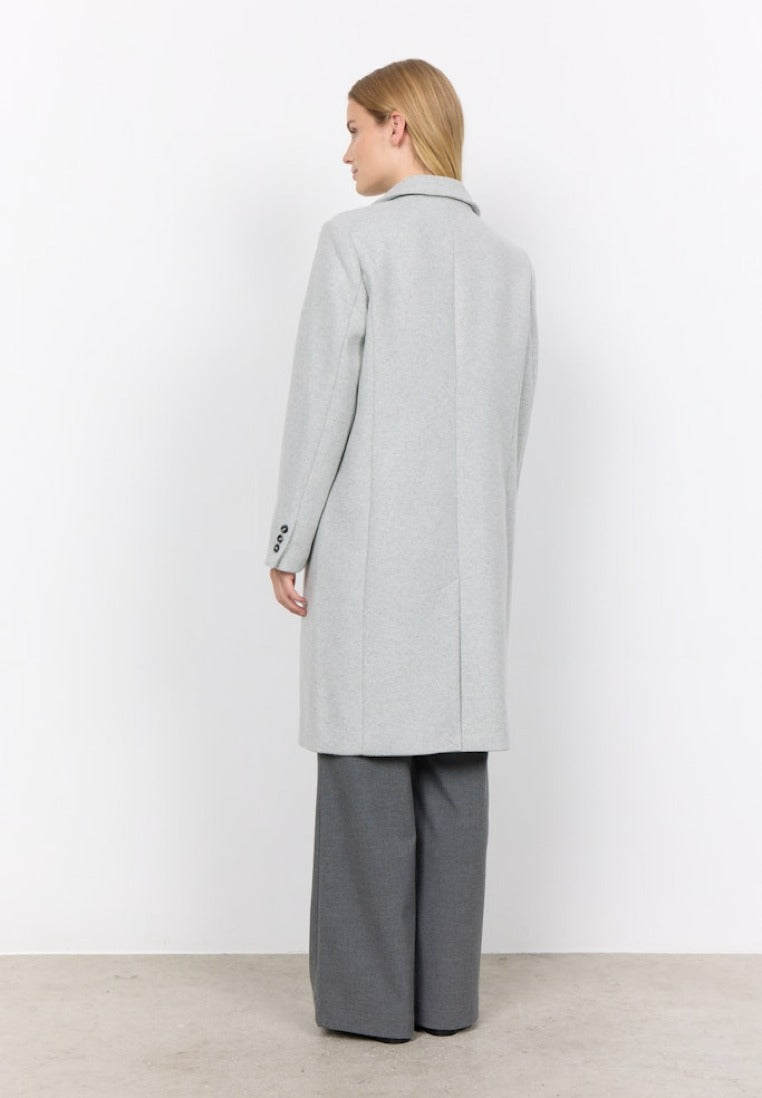 Soya Concept Damen Jacken Lt Grey Melange