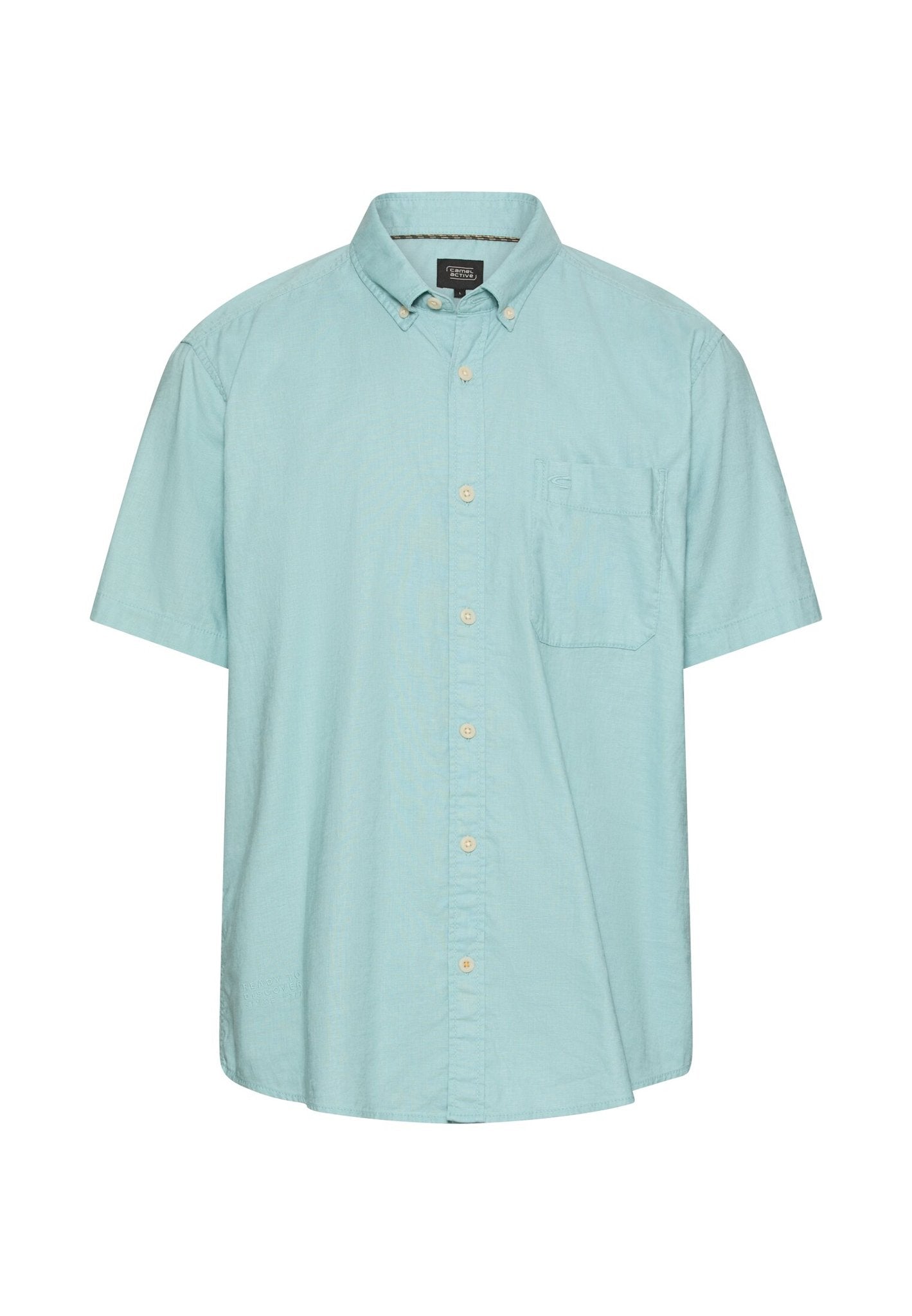 Camel active Herren Hemden kurz  Ocean Green