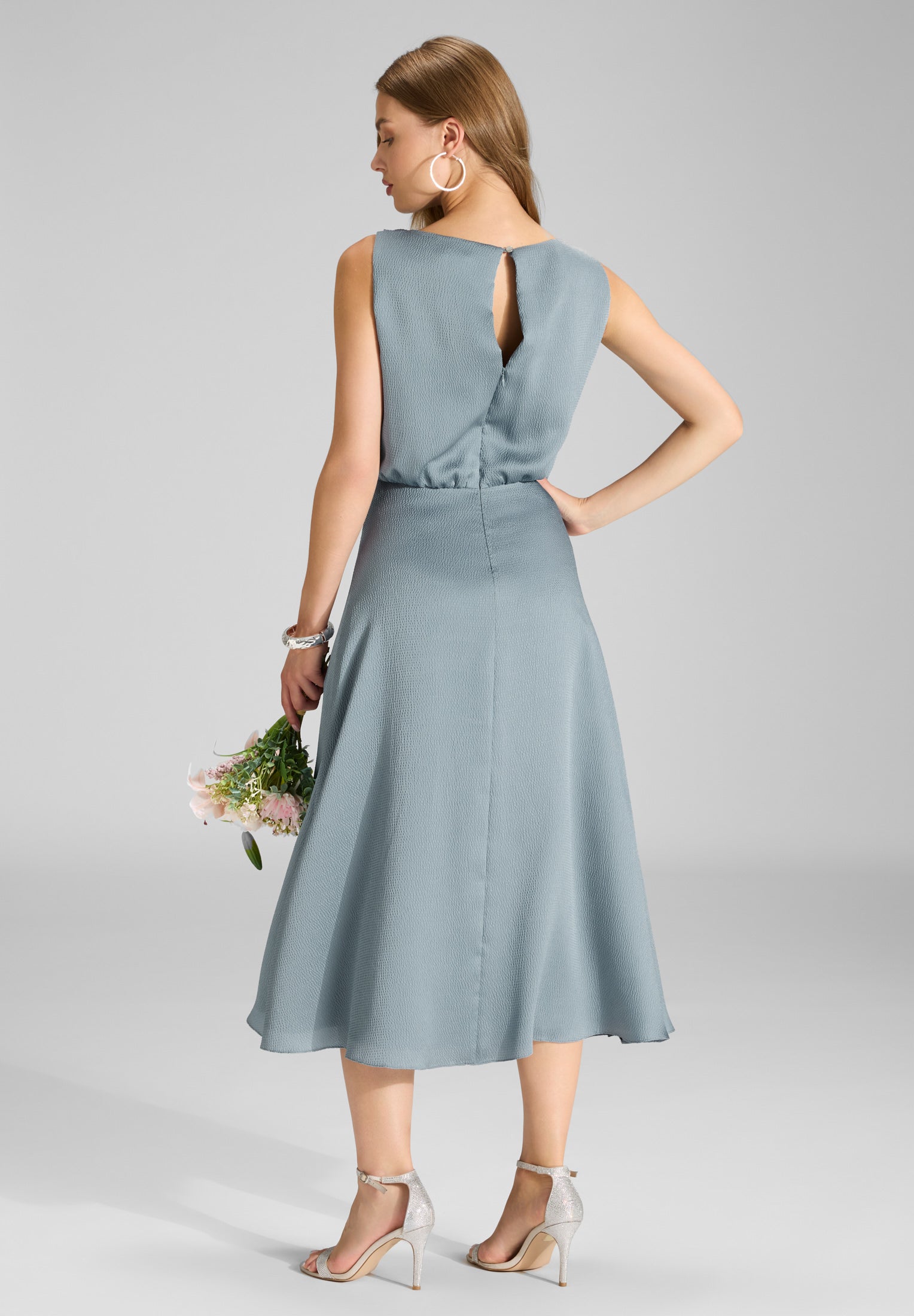 Swing Damen Kleider  Ice Blue