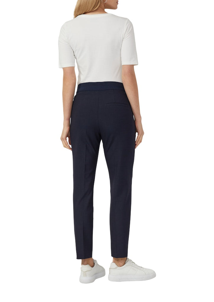 S. Oliver black Damen Hosen Blue