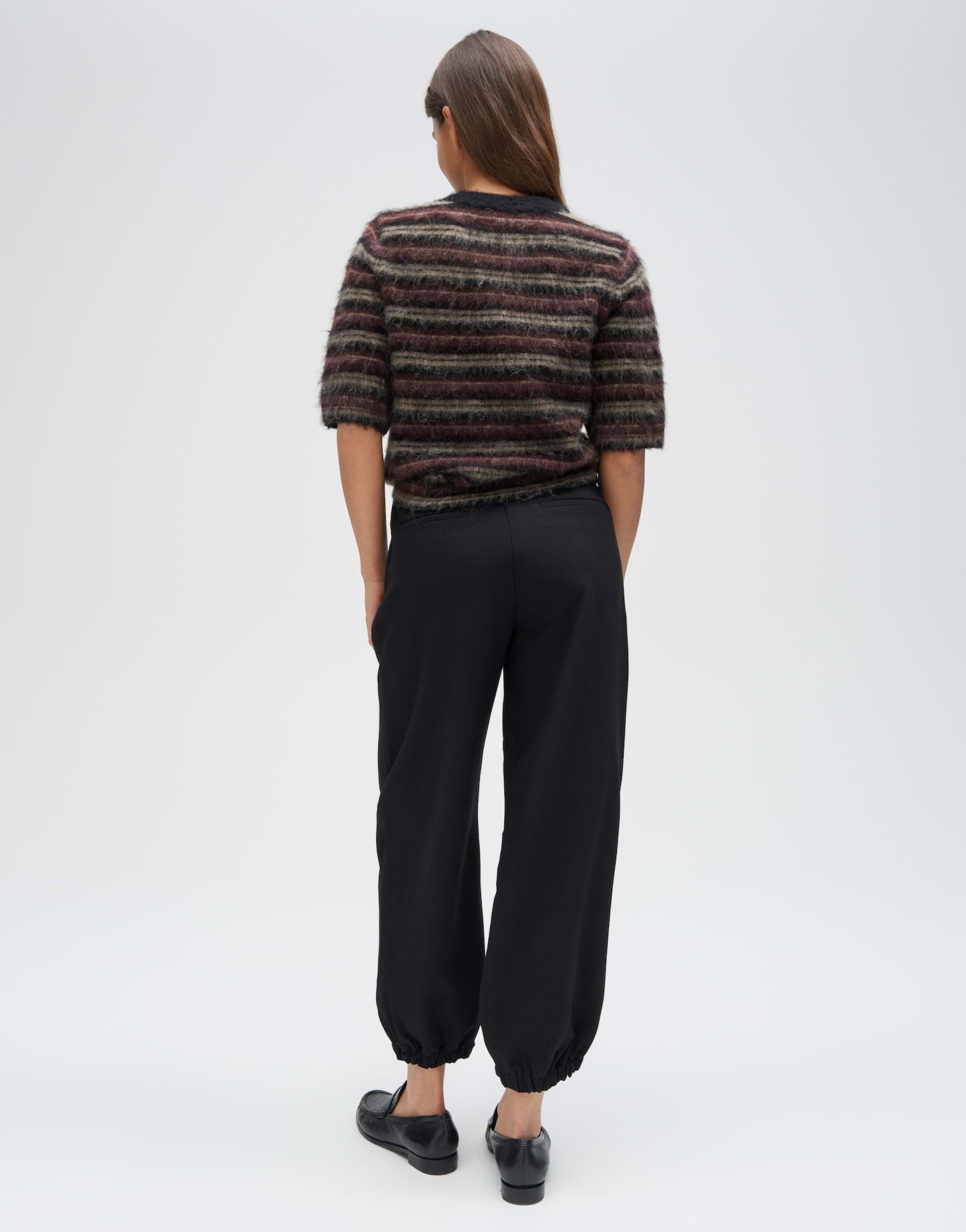 Opus Damen Hosen Black