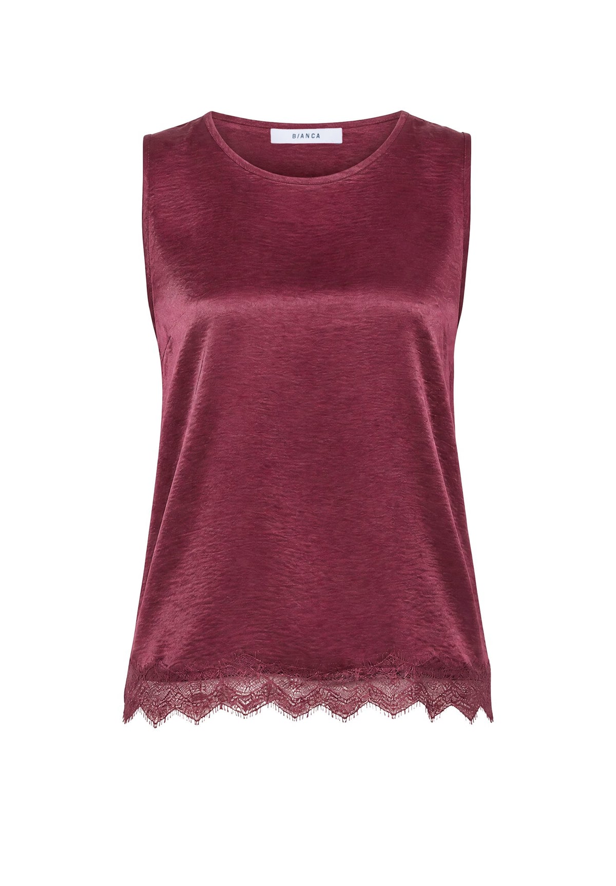 Bianca Damen T-Shirts Dark Barolo