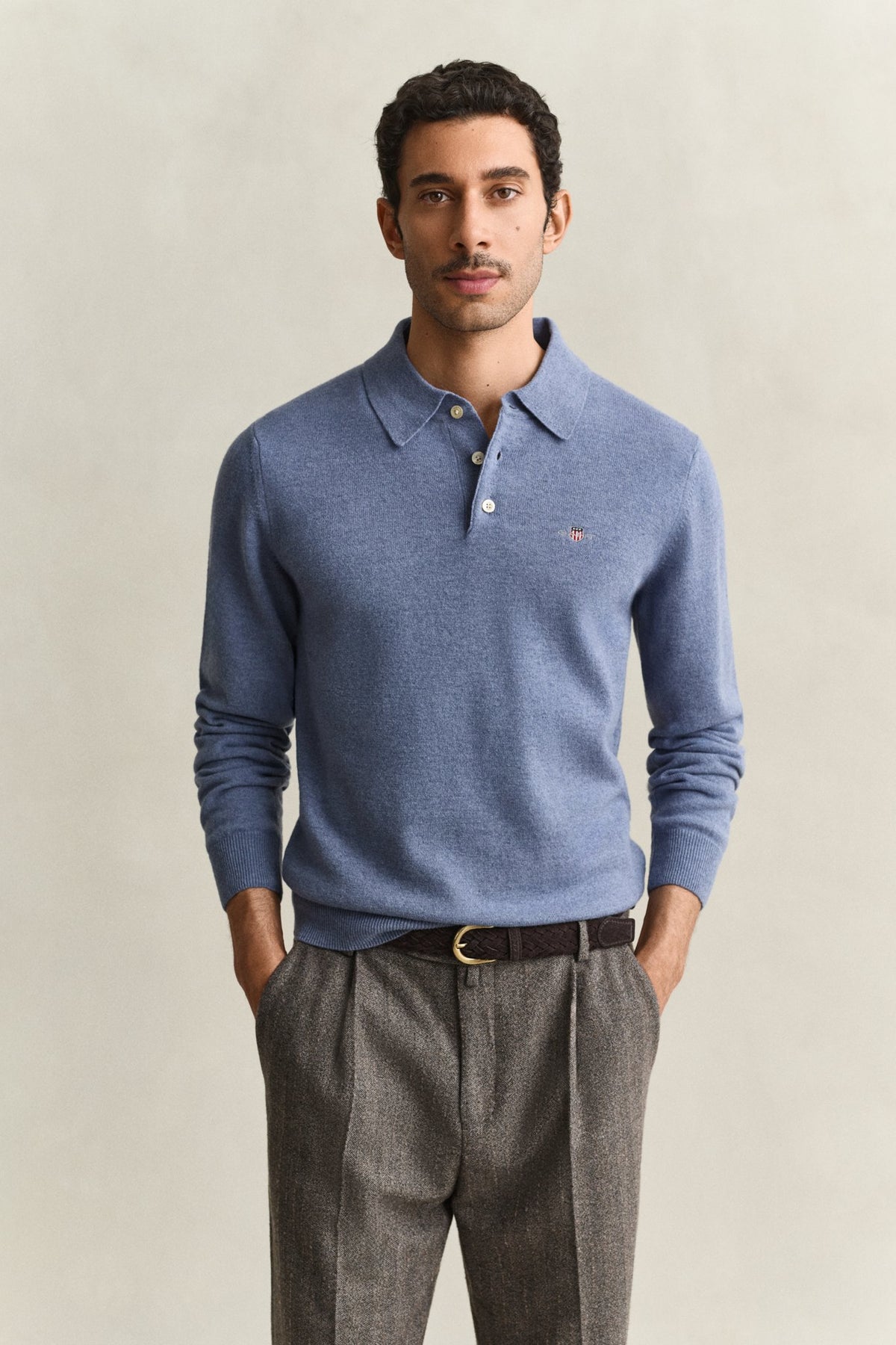 Gant Herren Pullover  Blue Horizo