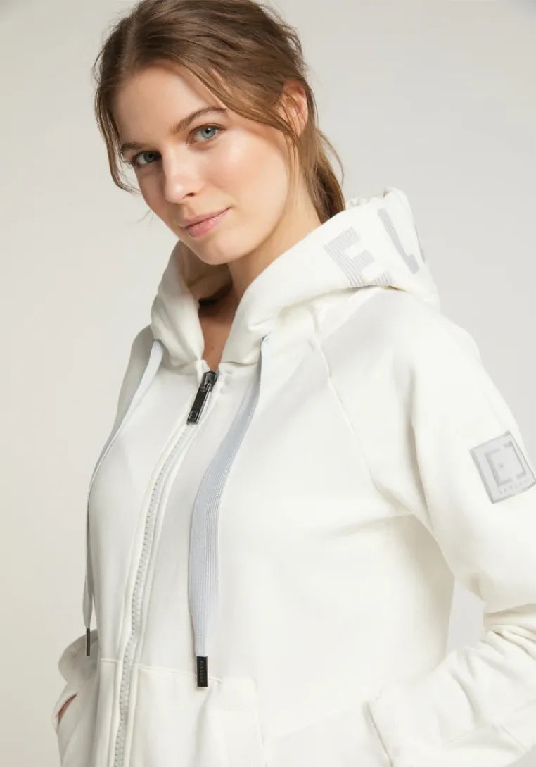 Elbsand Damen Sweatjacken  Cloud White