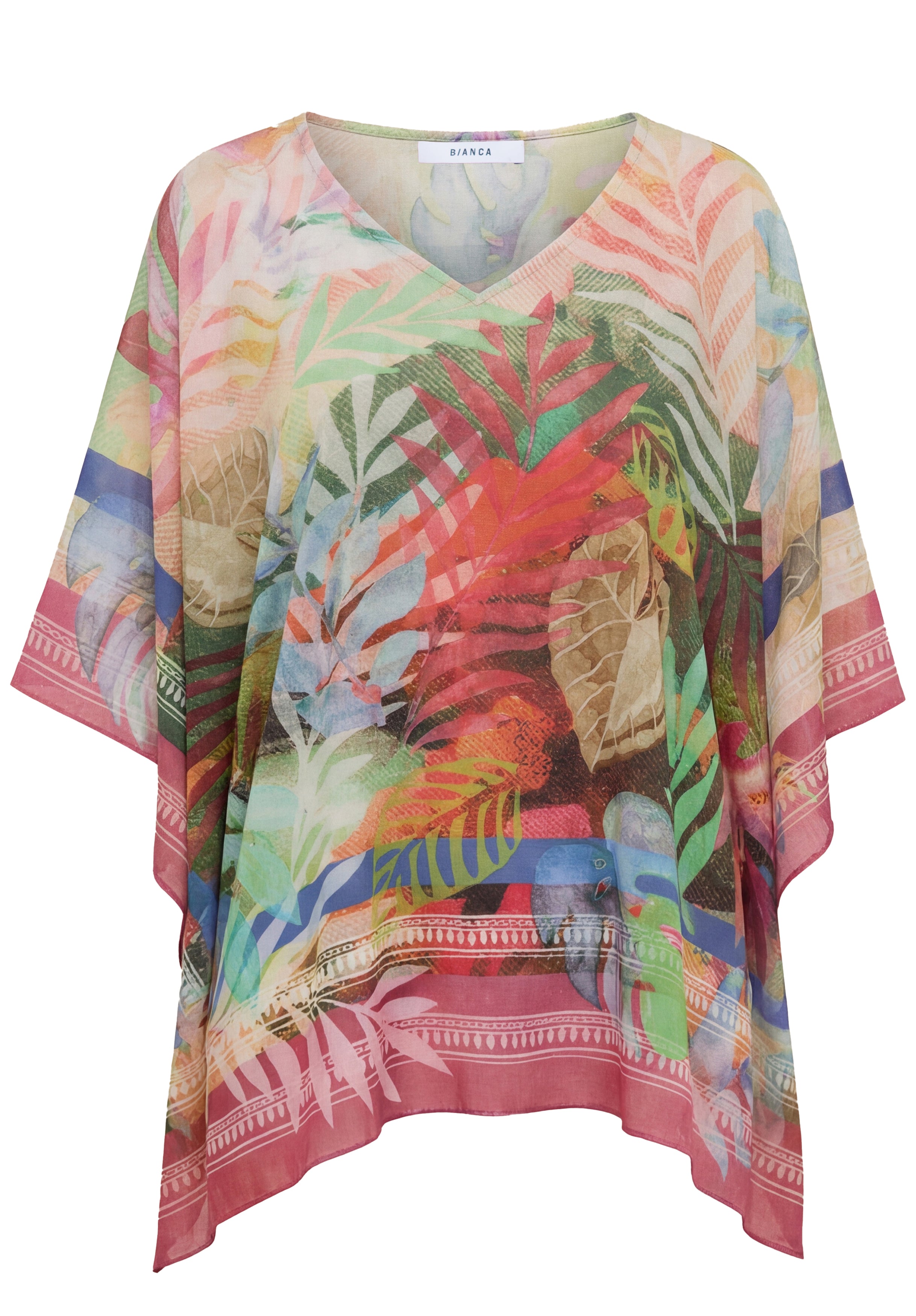 Bianca Damen Blusen Red Mix