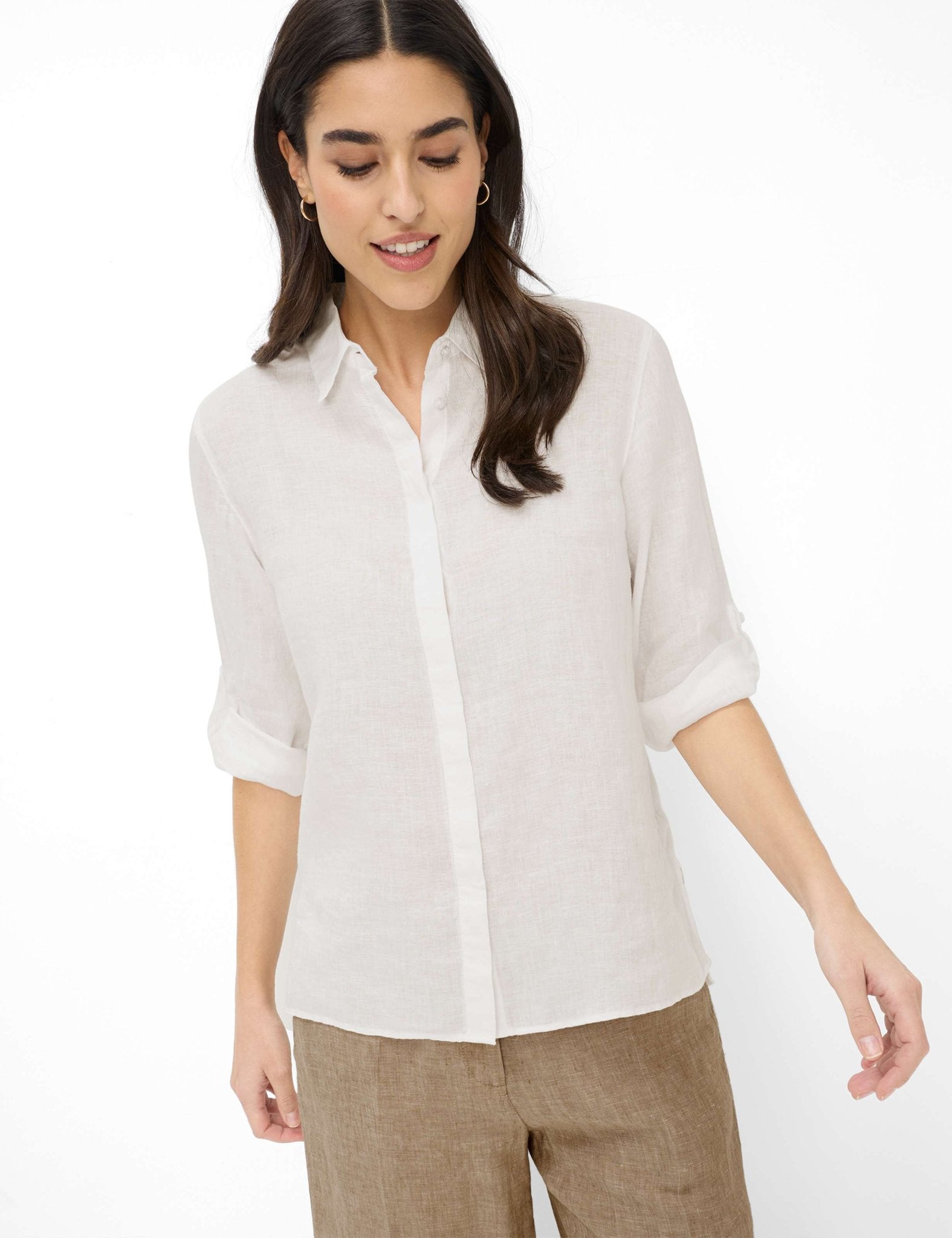 Brax Damen Blusen White