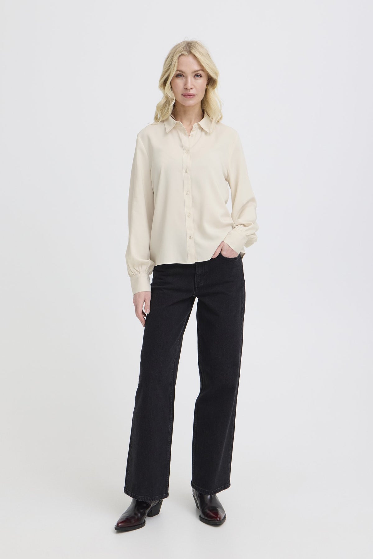 b.young Damen T-Shirts Birch
