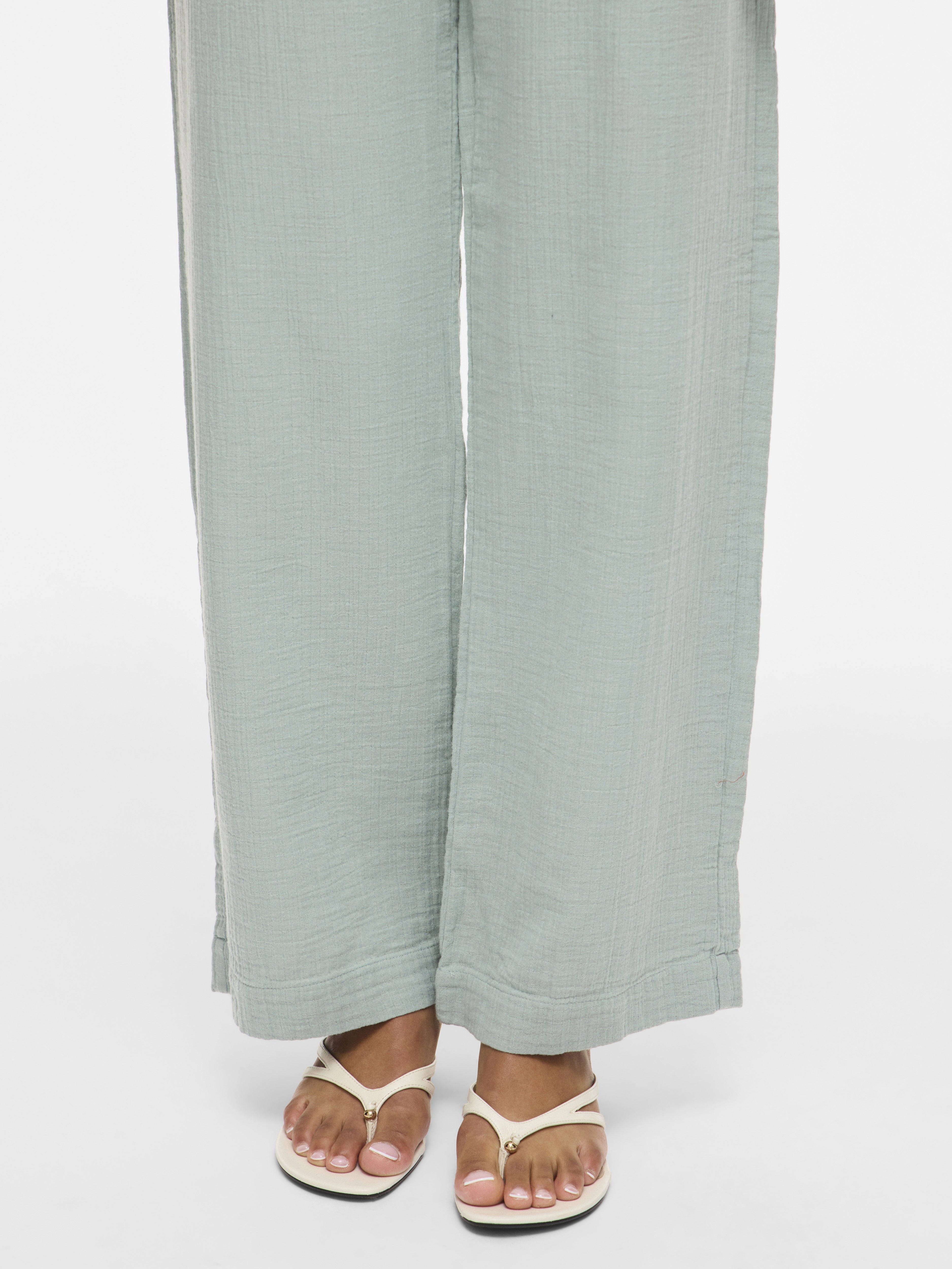 Vila Damen Hosen Blue Surf