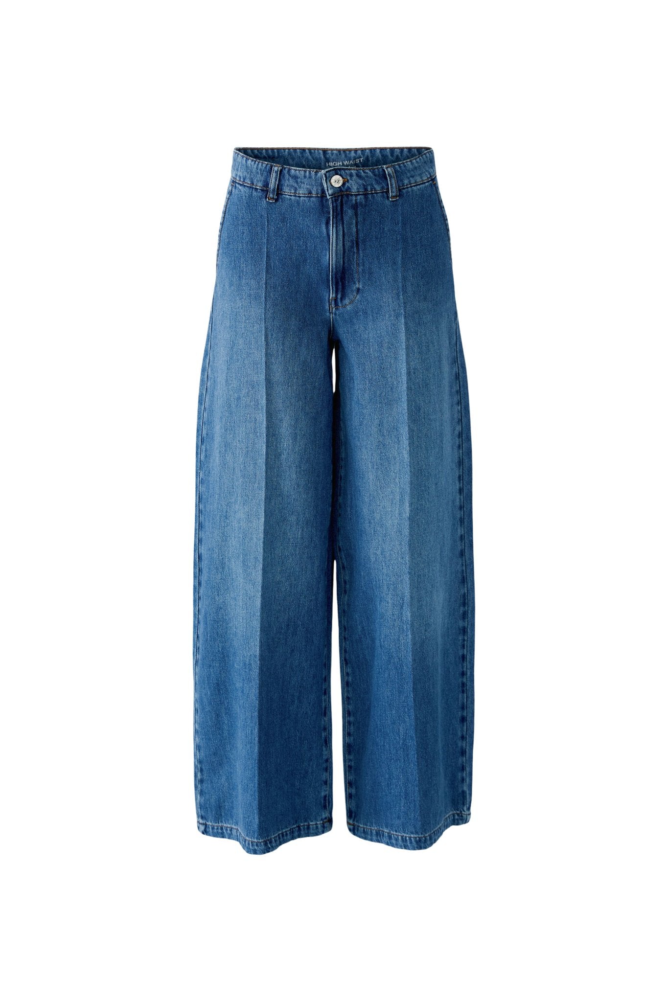 Oui Damen Jeans  Bright Blu