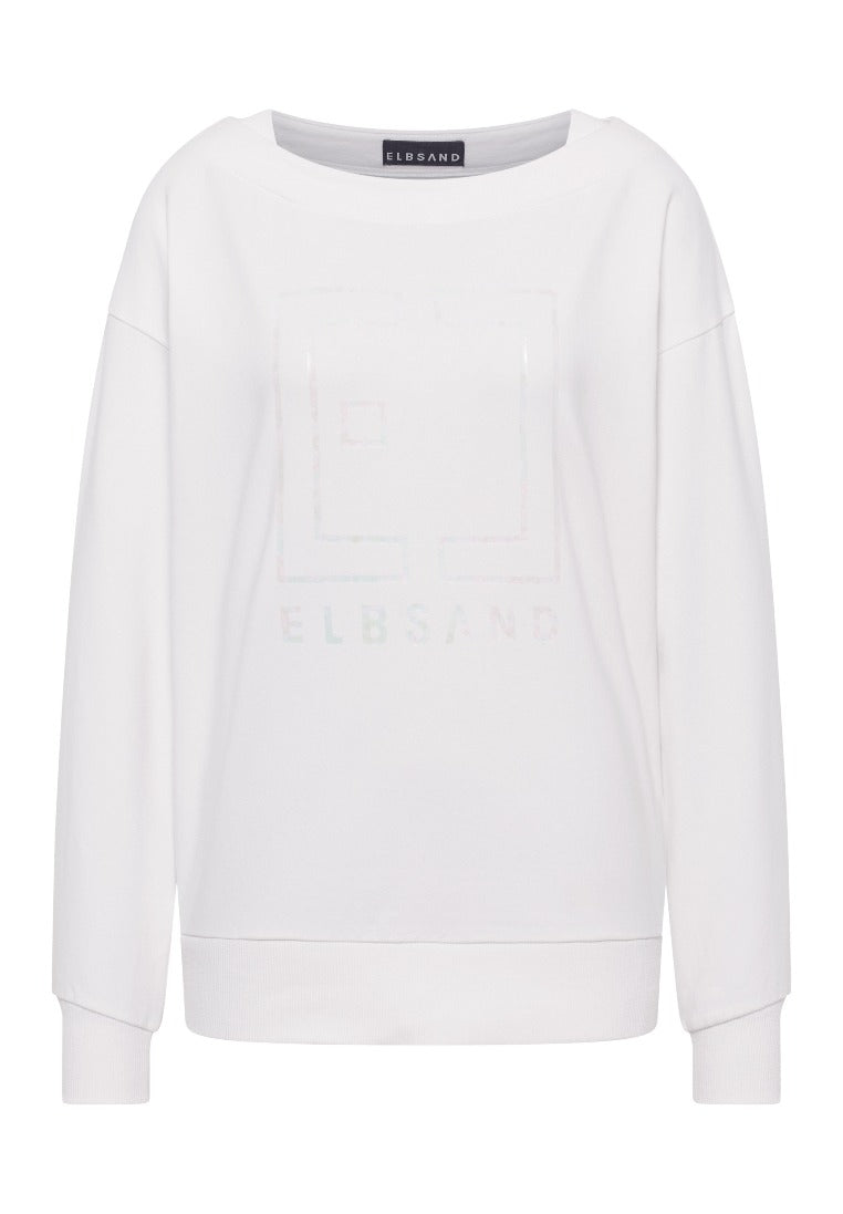 Elbsand Damen Sweatshirts  Cloud Whi