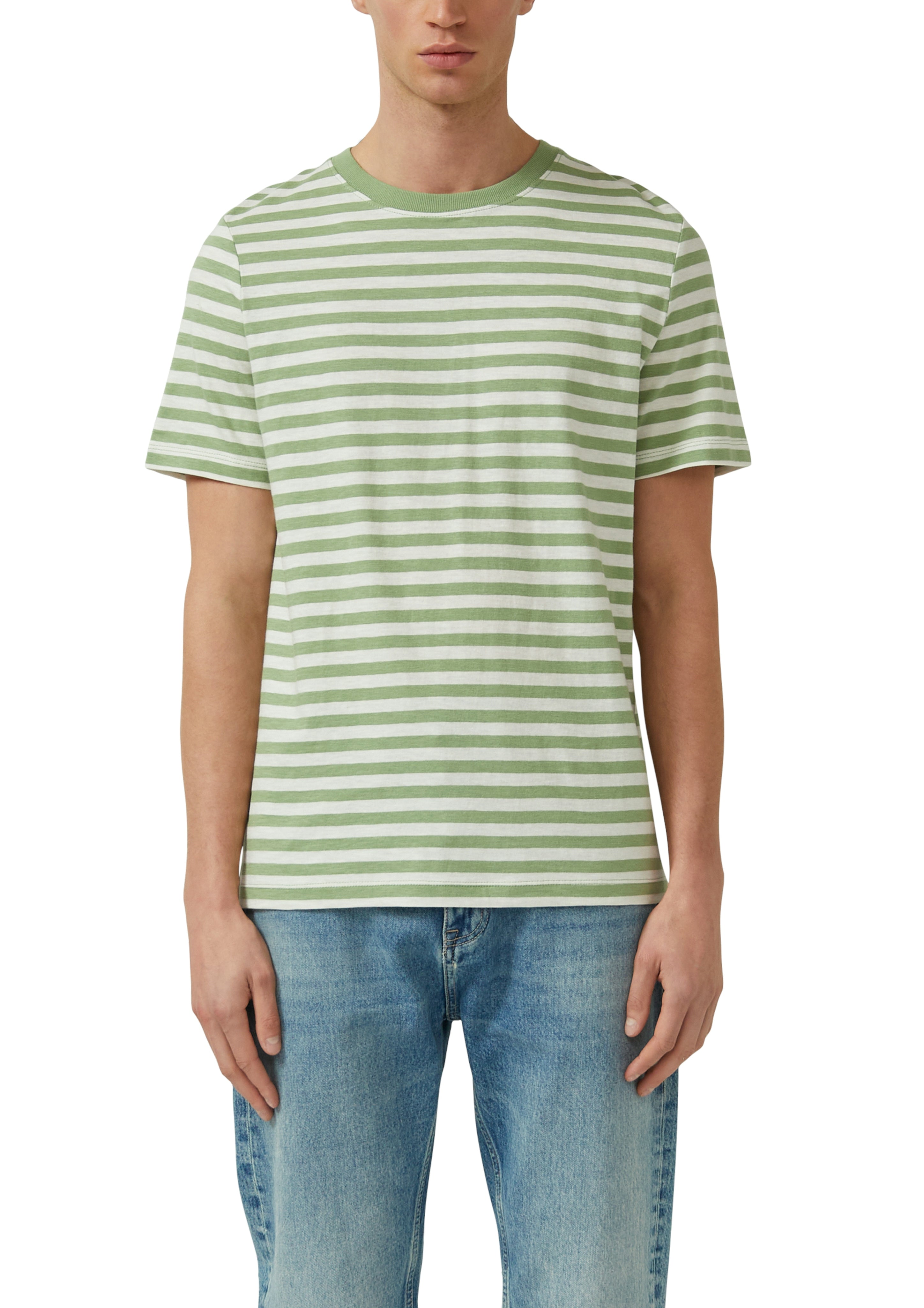 S. Oliver red Herren T-Shirts kurz Green
