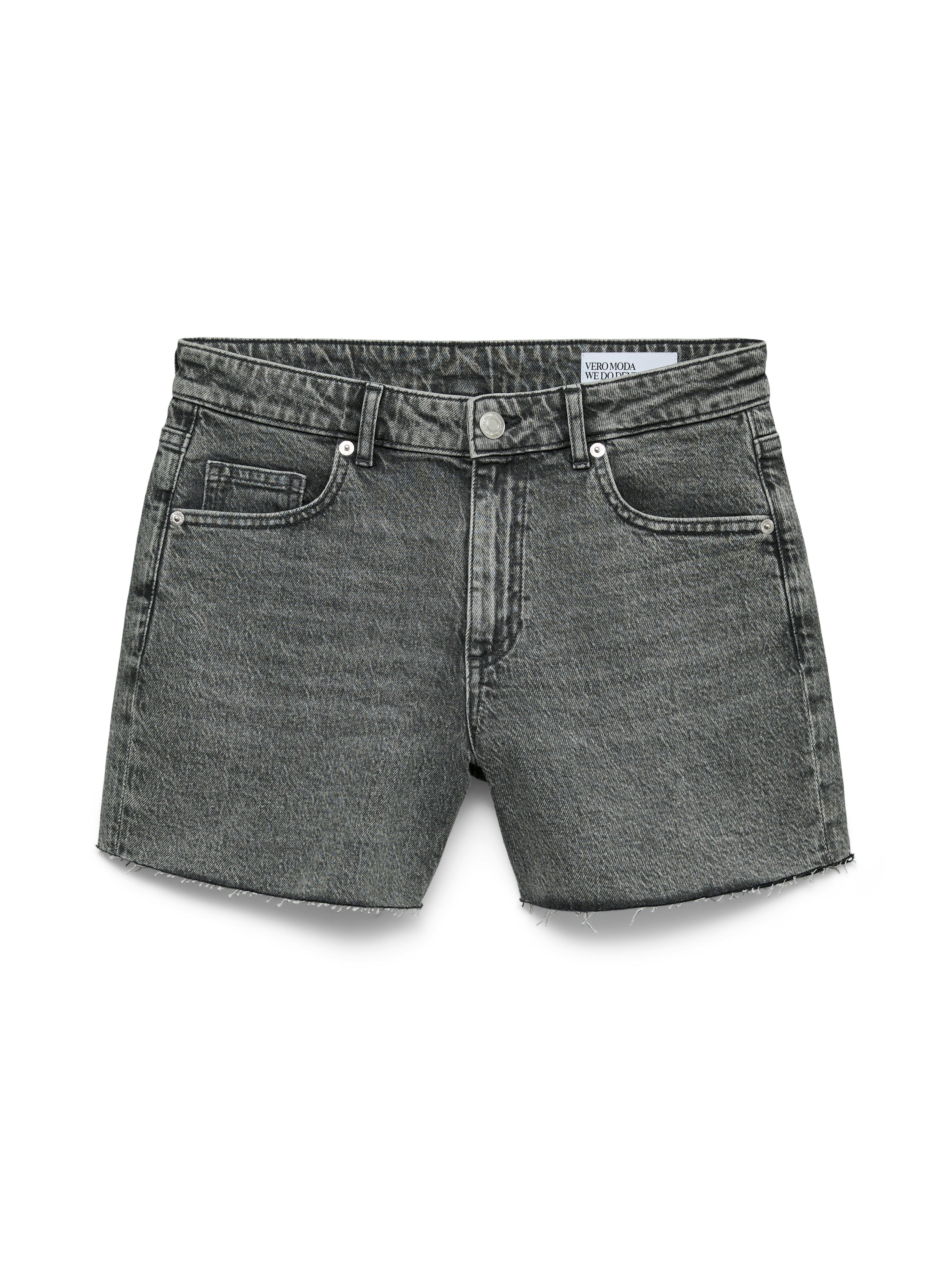 Vero Moda Damen Shorts Medium Grey Den