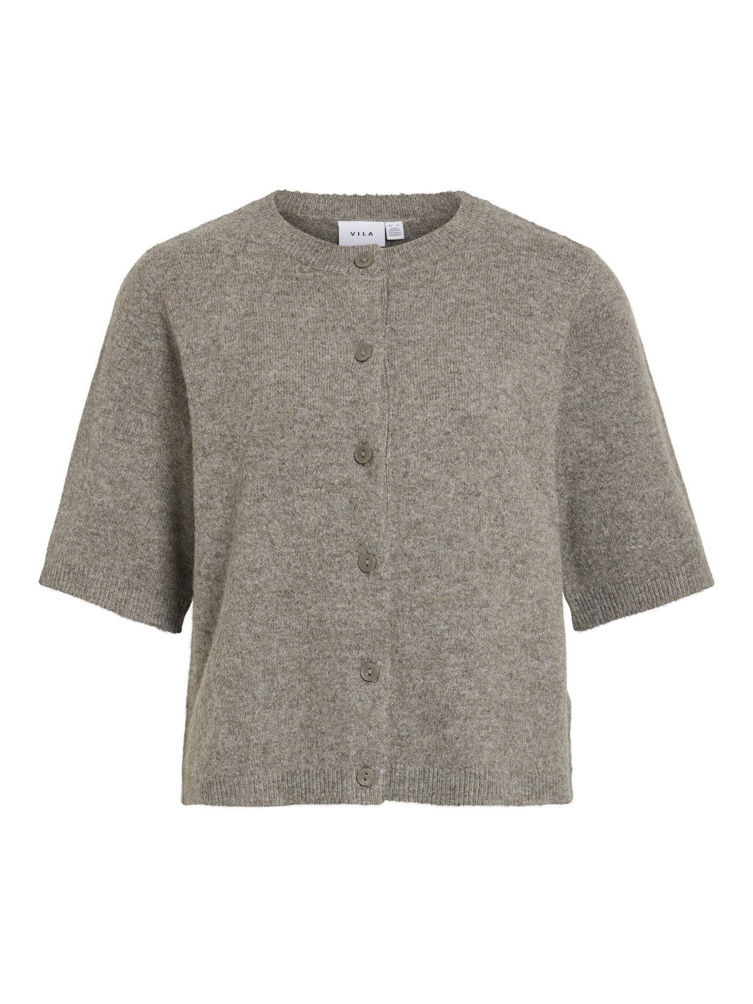 Vila Damen Strickjacken Falcon/Melange