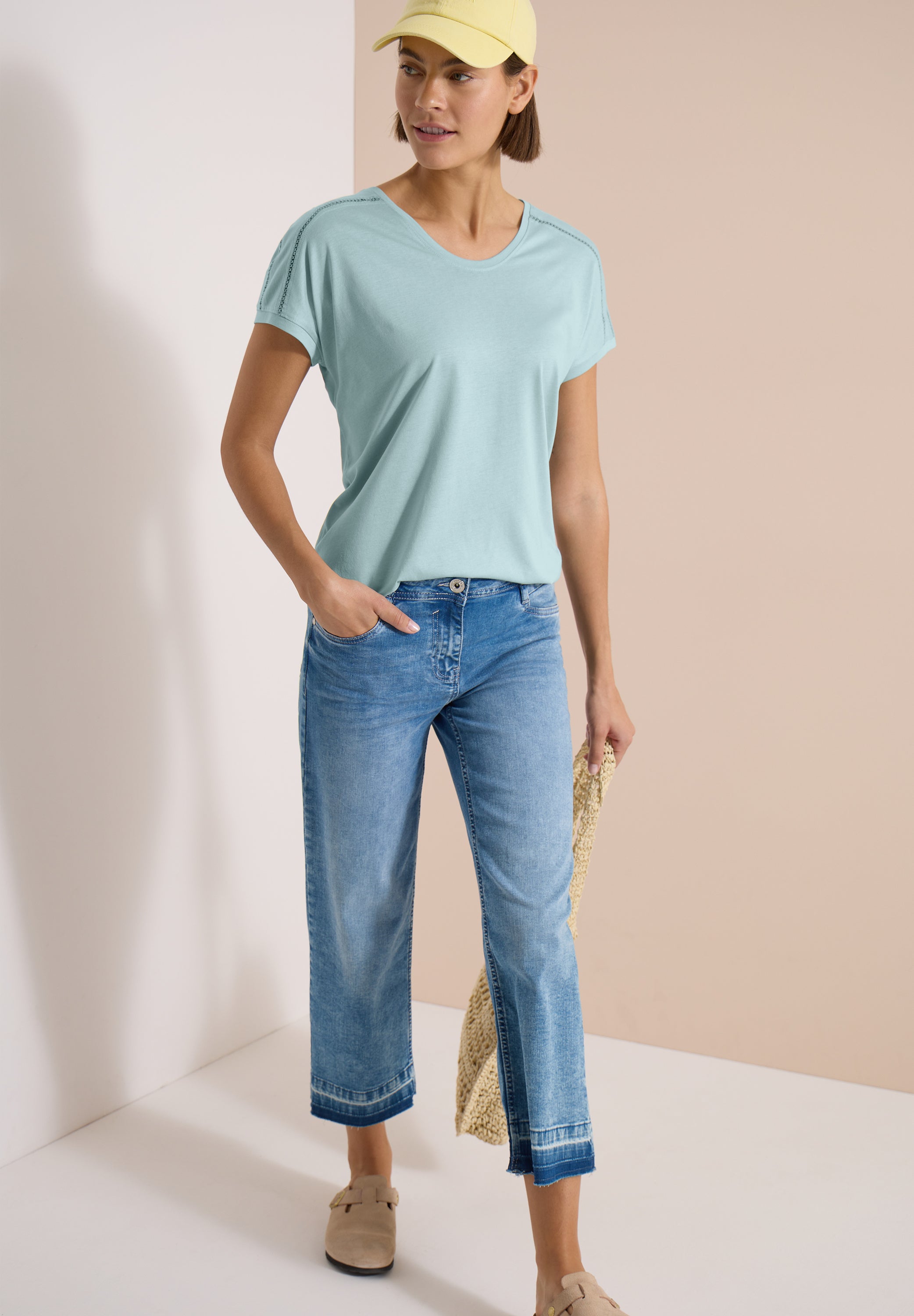 Cecil Damen T-Shirts  Crystal M