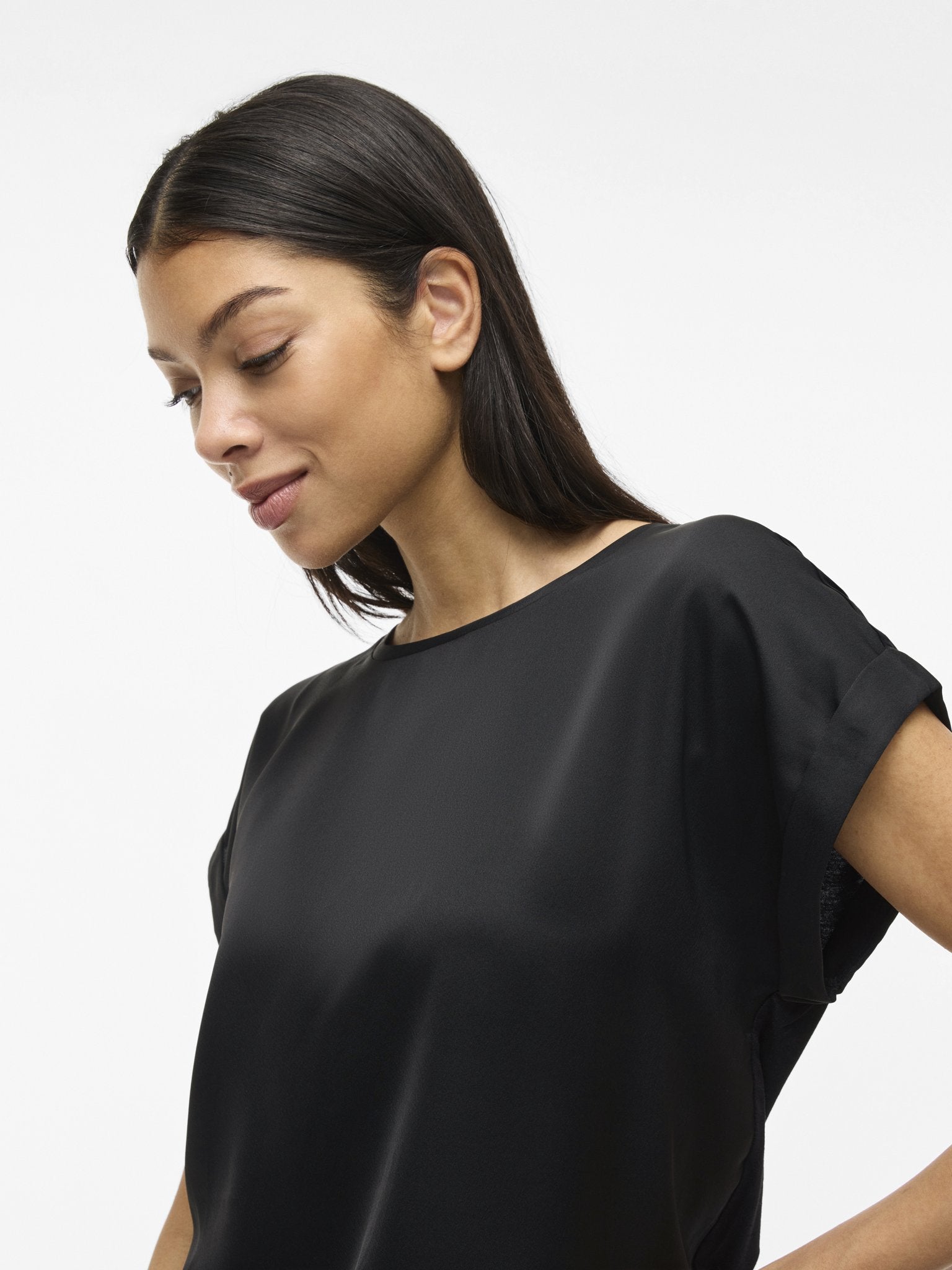 Vila Damen Tops Black