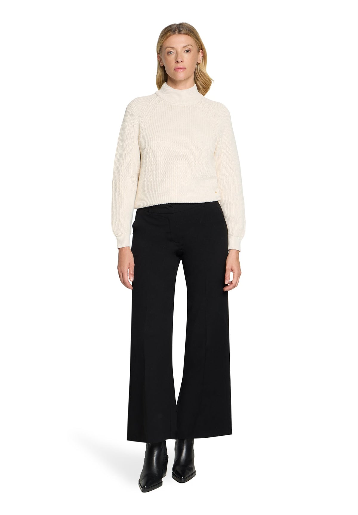 Betty & Co Damen Pullover White Sand