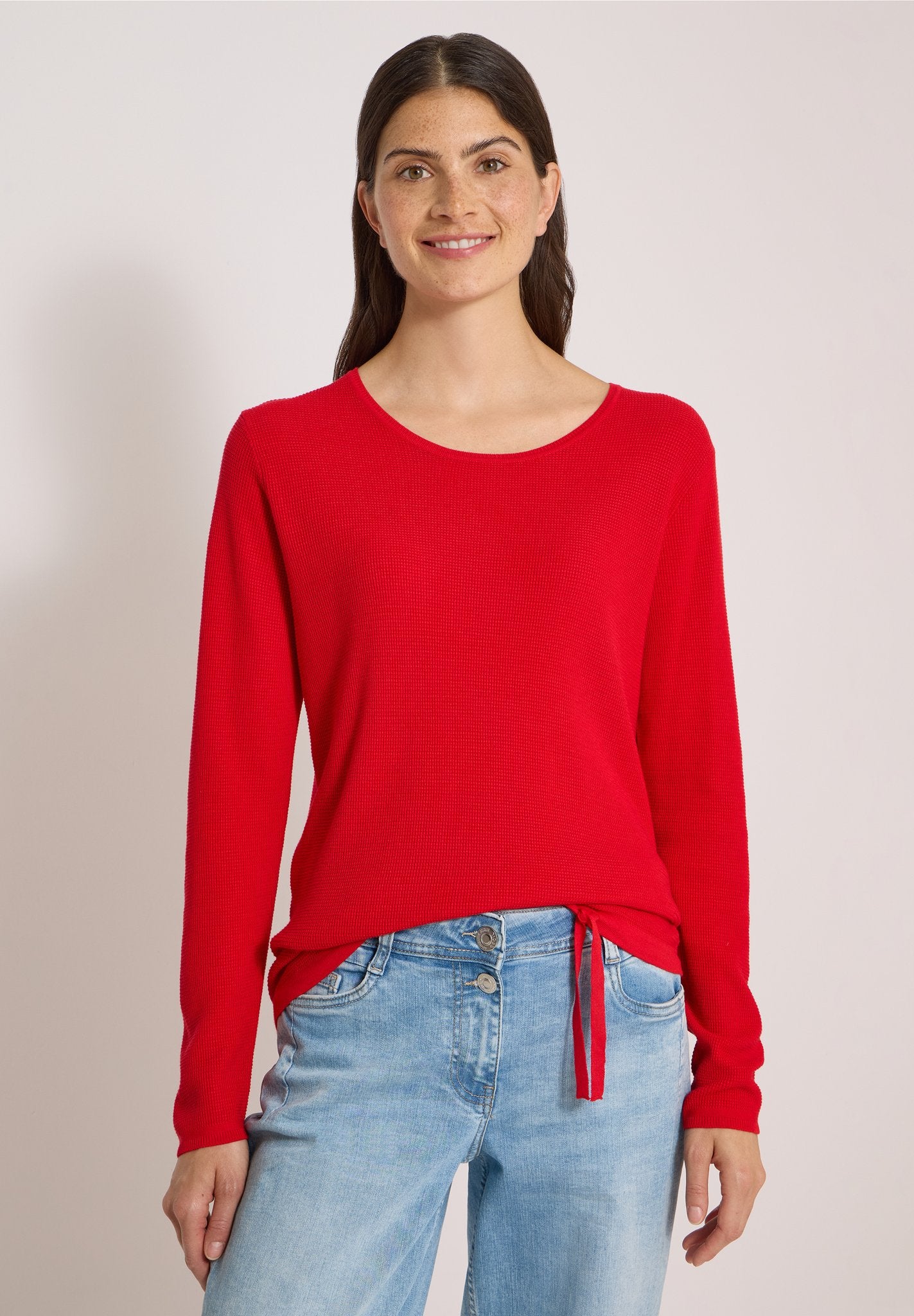 Cecil Damen Pullover  Flame Red