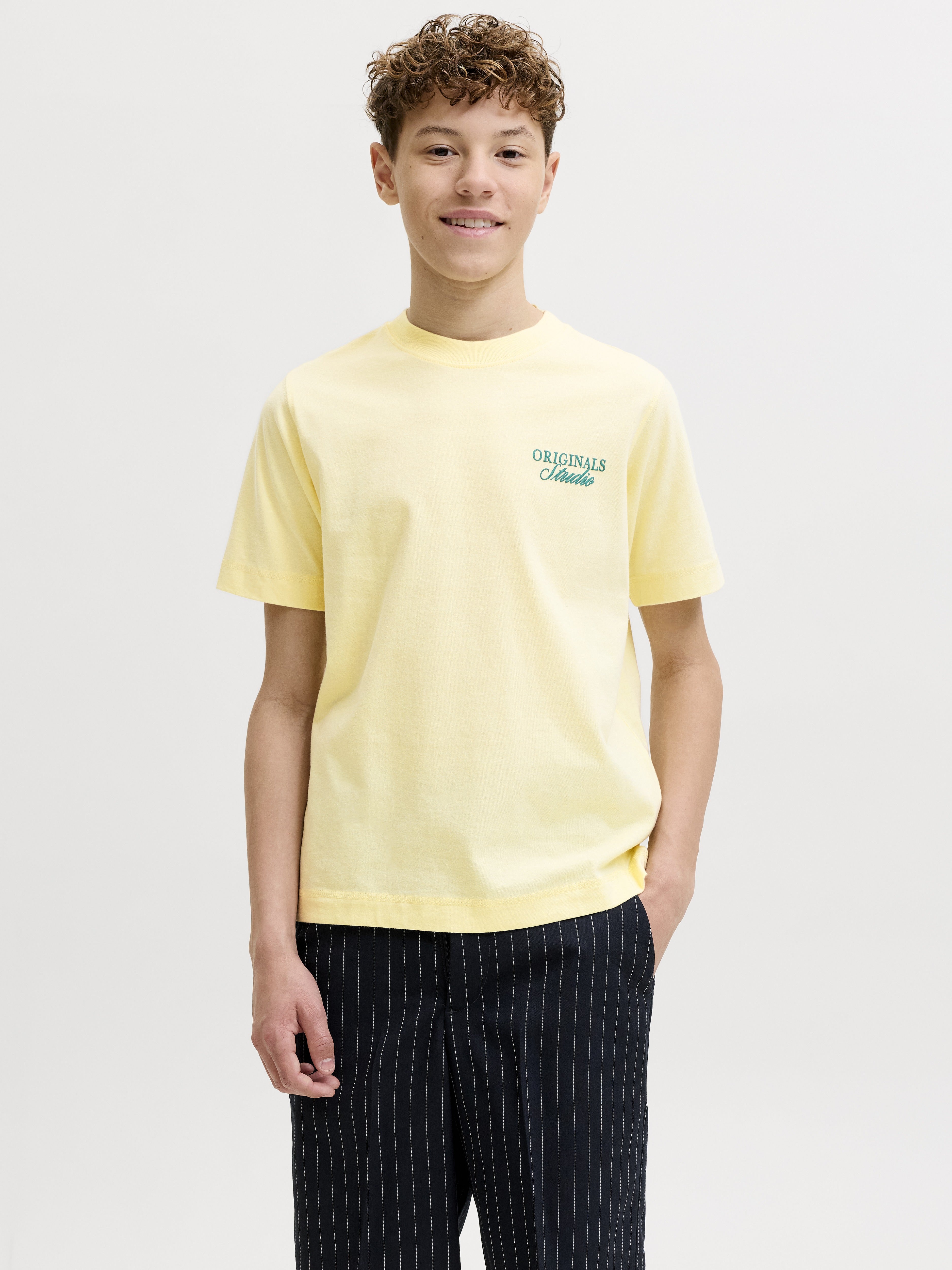 Jack & Jones Jungen T-Shirts Pastel Yellow/S