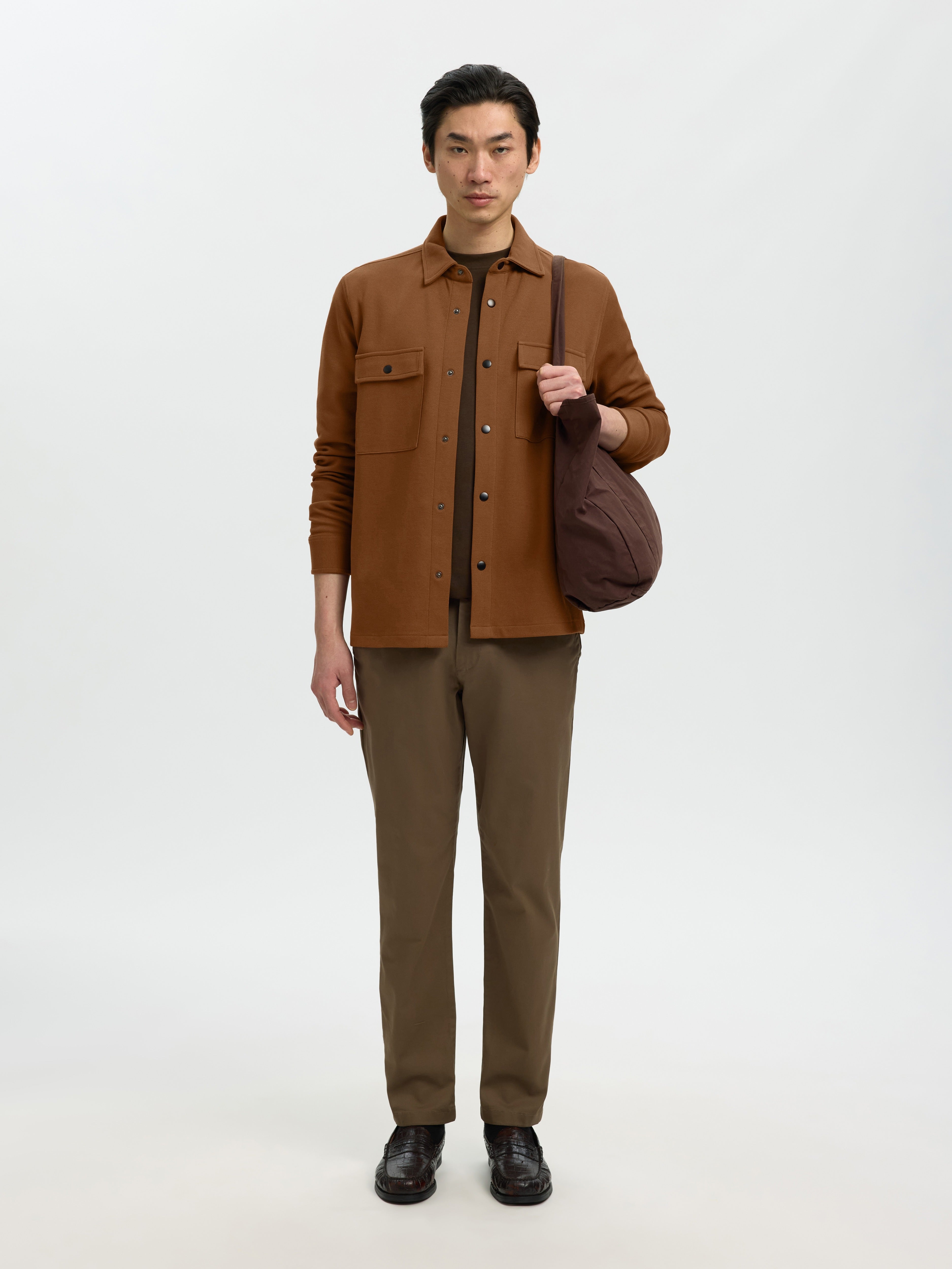Selected homme Herren Sweatshirts  Toffee