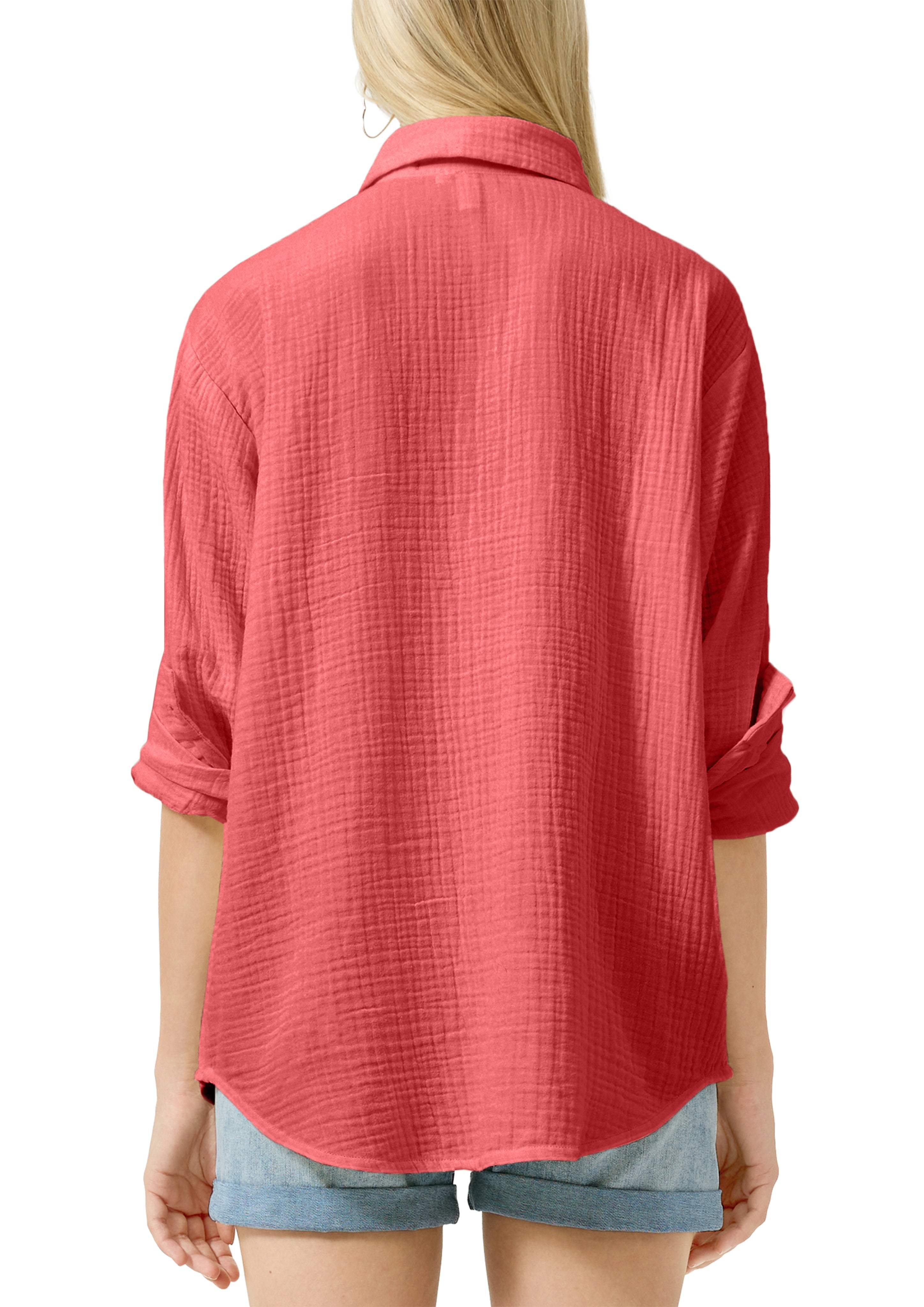 QS by S.Oliver Damen Blusen Red