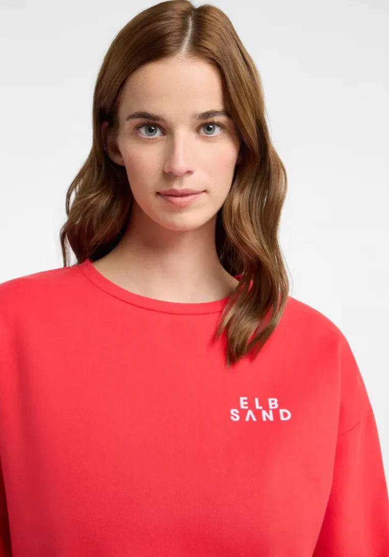 Elbsand Damen Sweatshirts Barberry