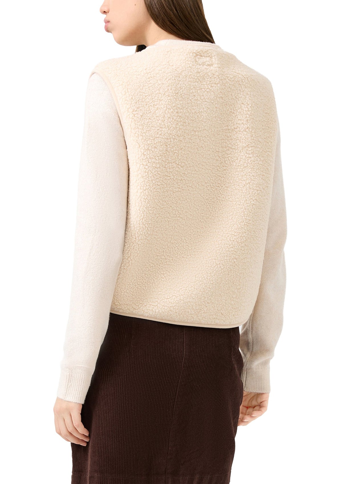 QS by S.Oliver Damen T-Shirts  White