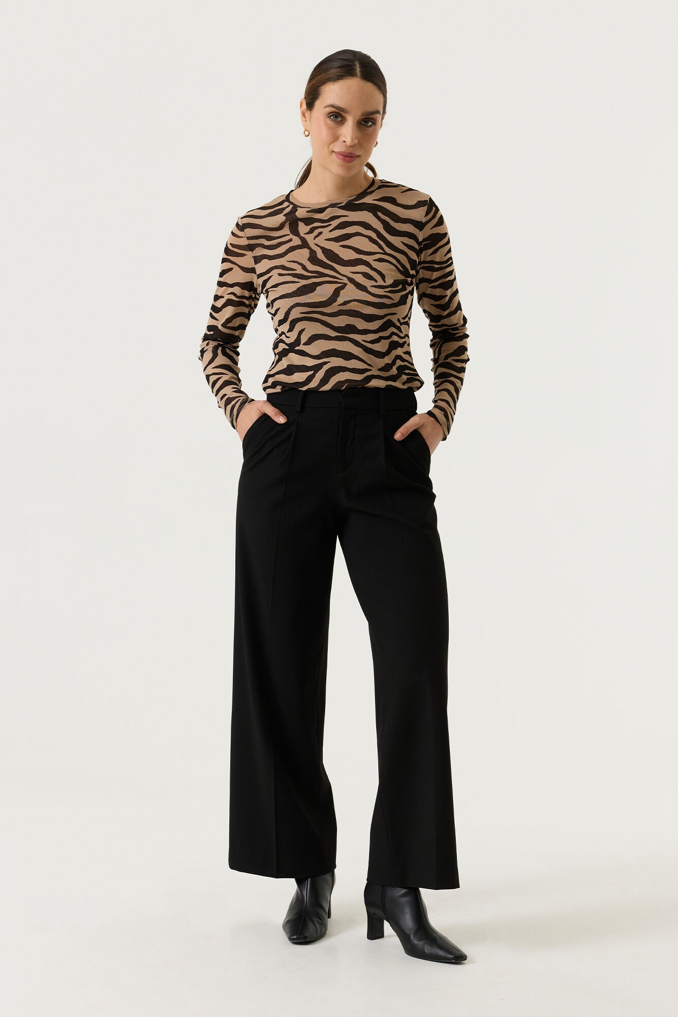 Garcia Damen T-Shirts Winter Camel