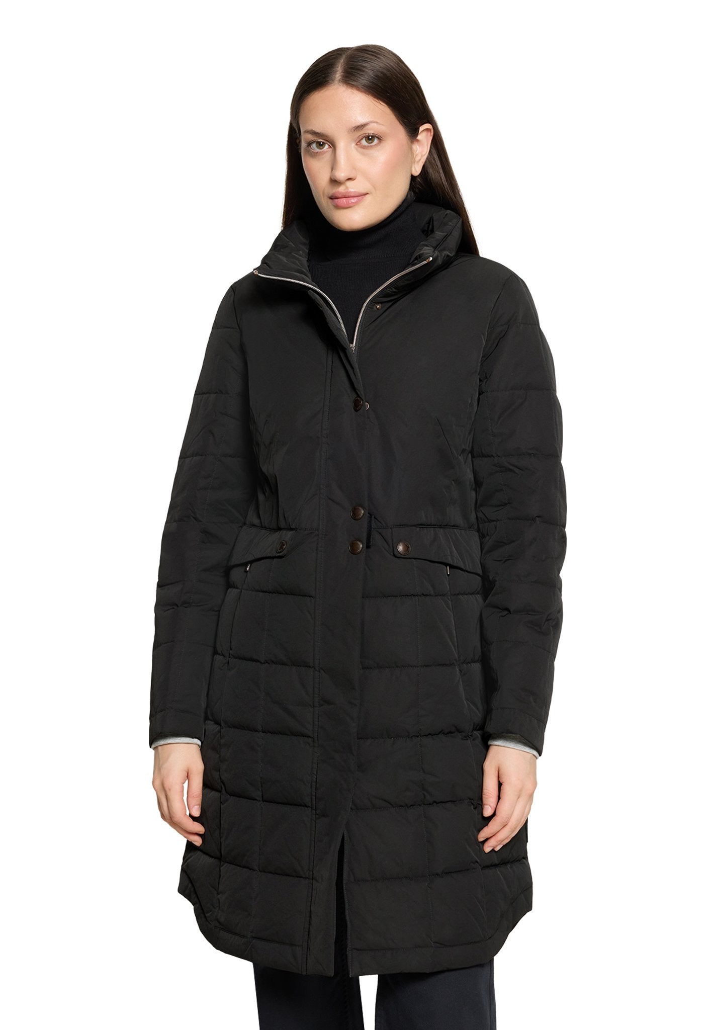Gil Bret Damen Mantel  Jet Black