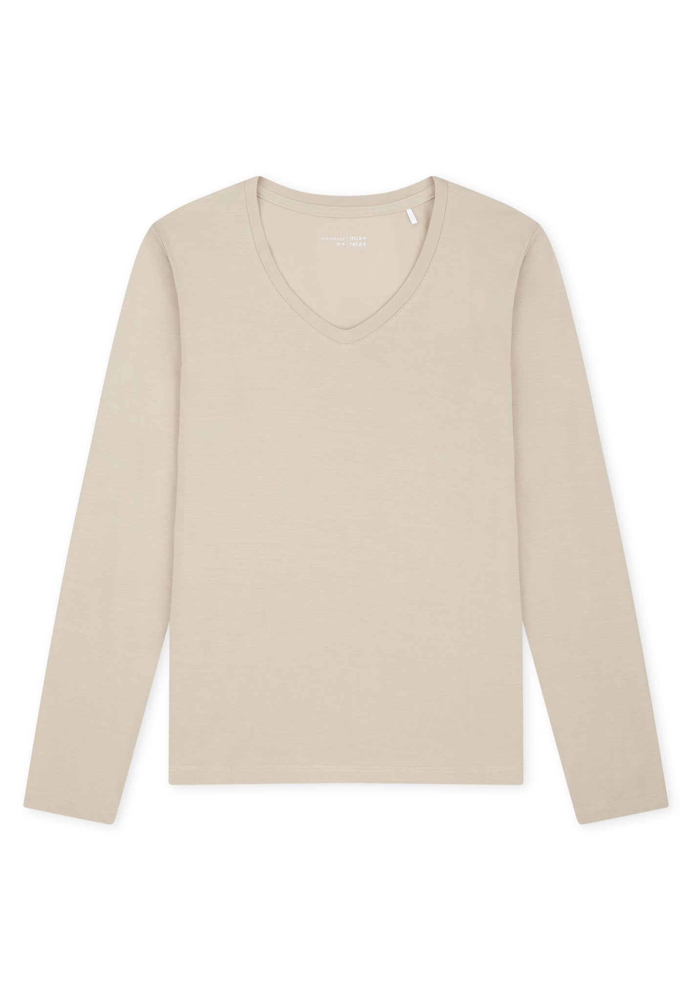 Schiesser Oberteil Bright Taupe