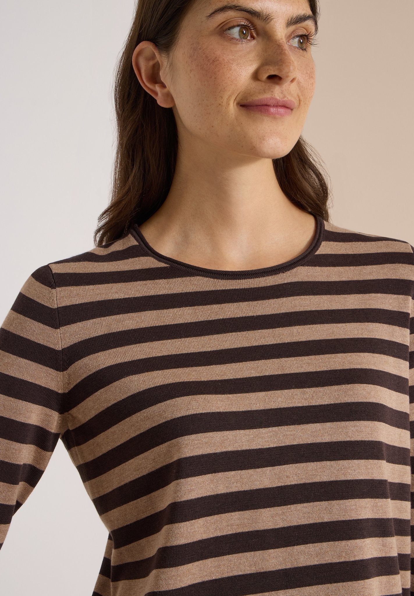 Cecil Damen Pullover  Truffle B