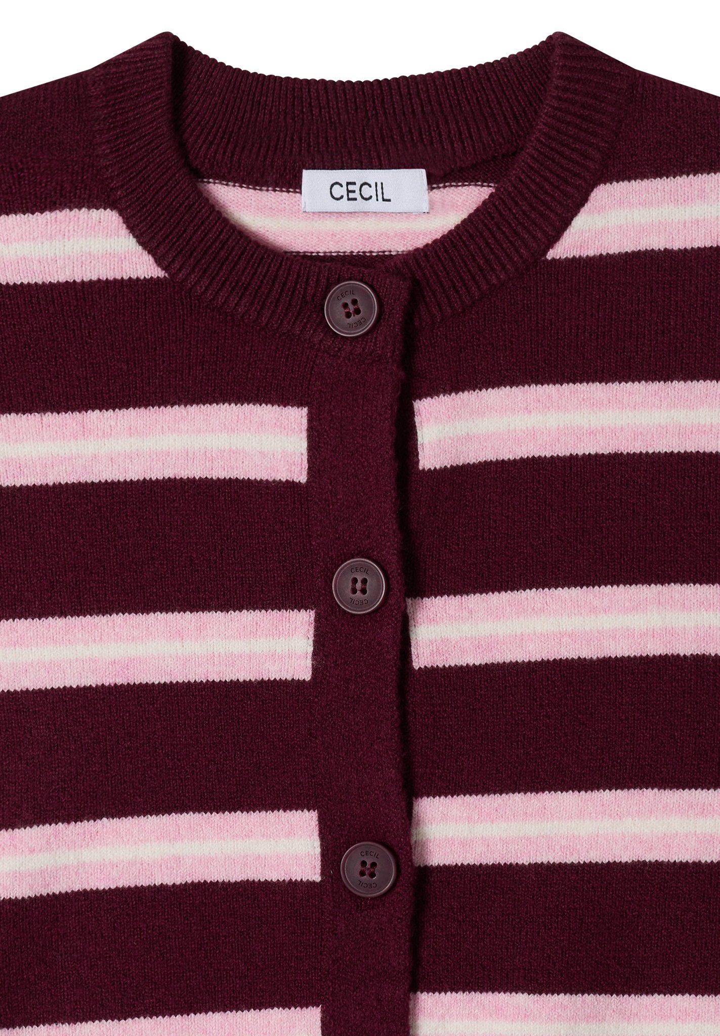 Cecil Damen Strickjacken  Red Wine