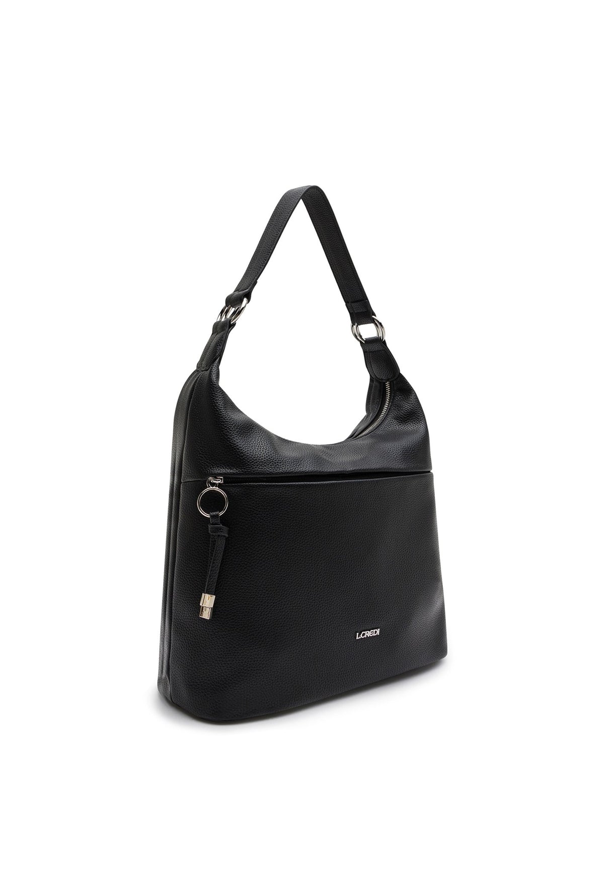 L.Credi Handtasche Schwarz